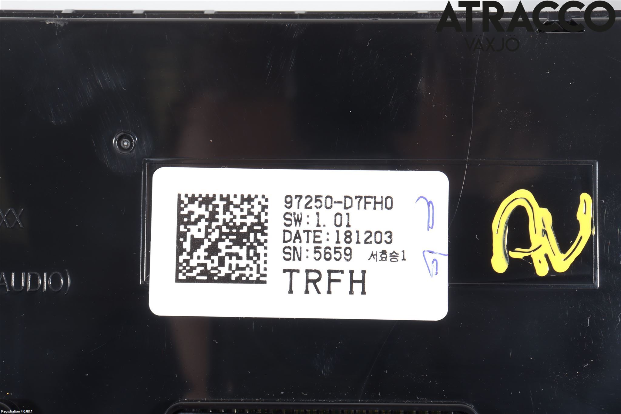 Hyundai TUCSON 05- Varme Ac Betjening-Display