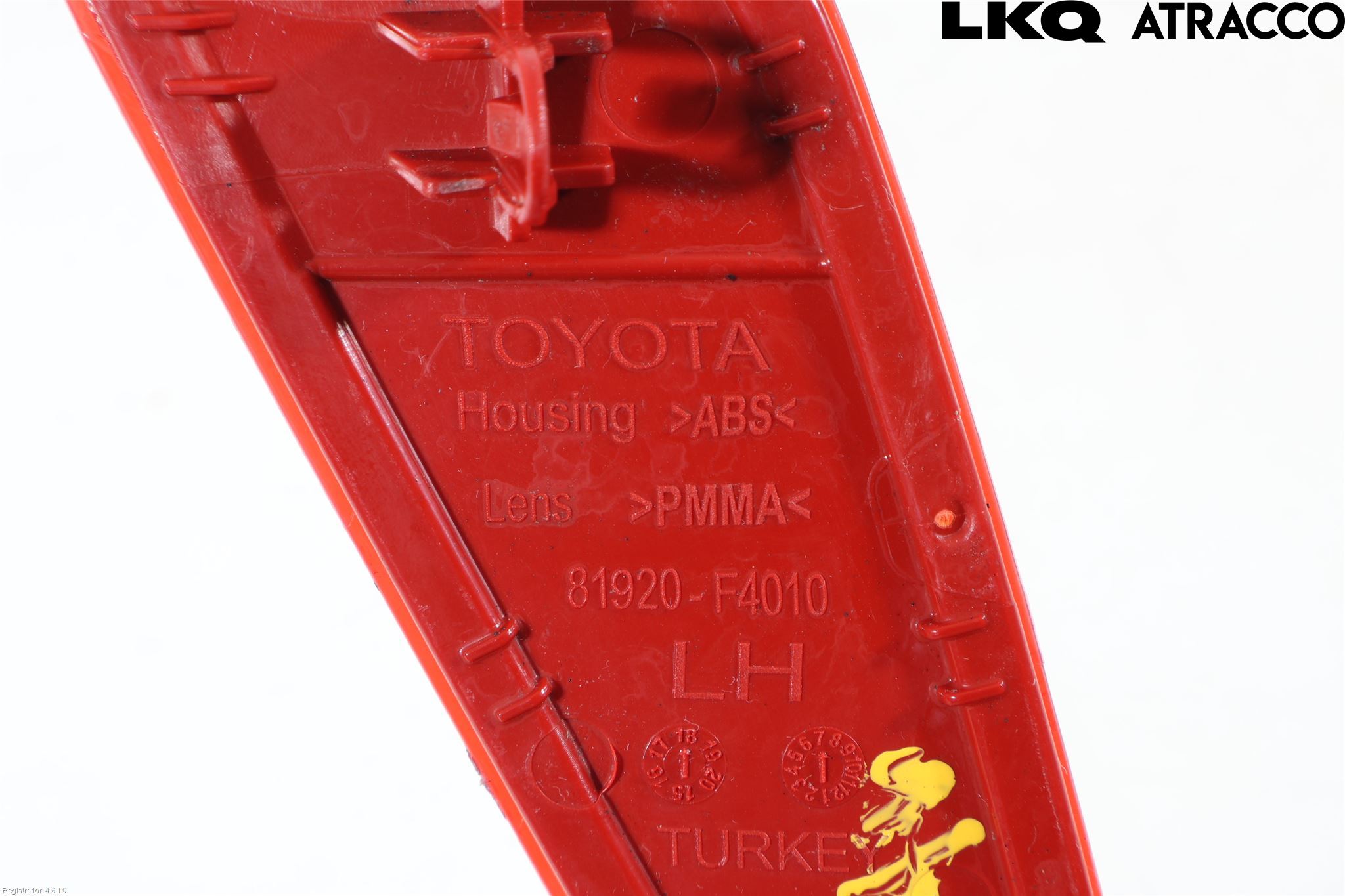 Toyota C-HR 16-23 Refleks Bak