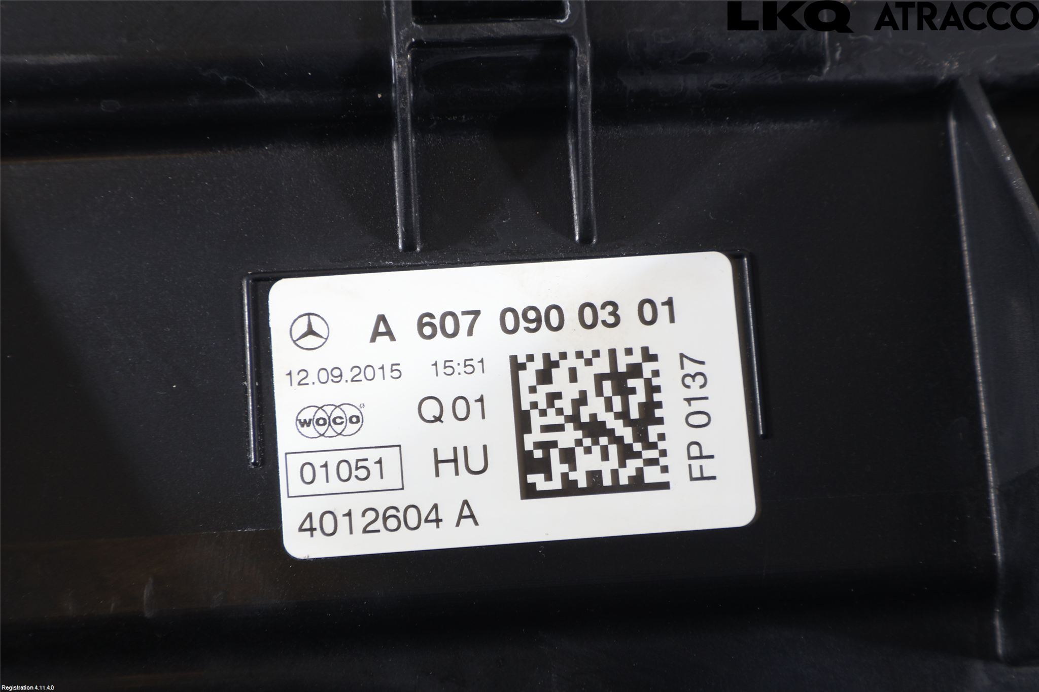 Mercedes-Benz MB B-KLASS (W246/W242) 12-19 Luftfilter Boks