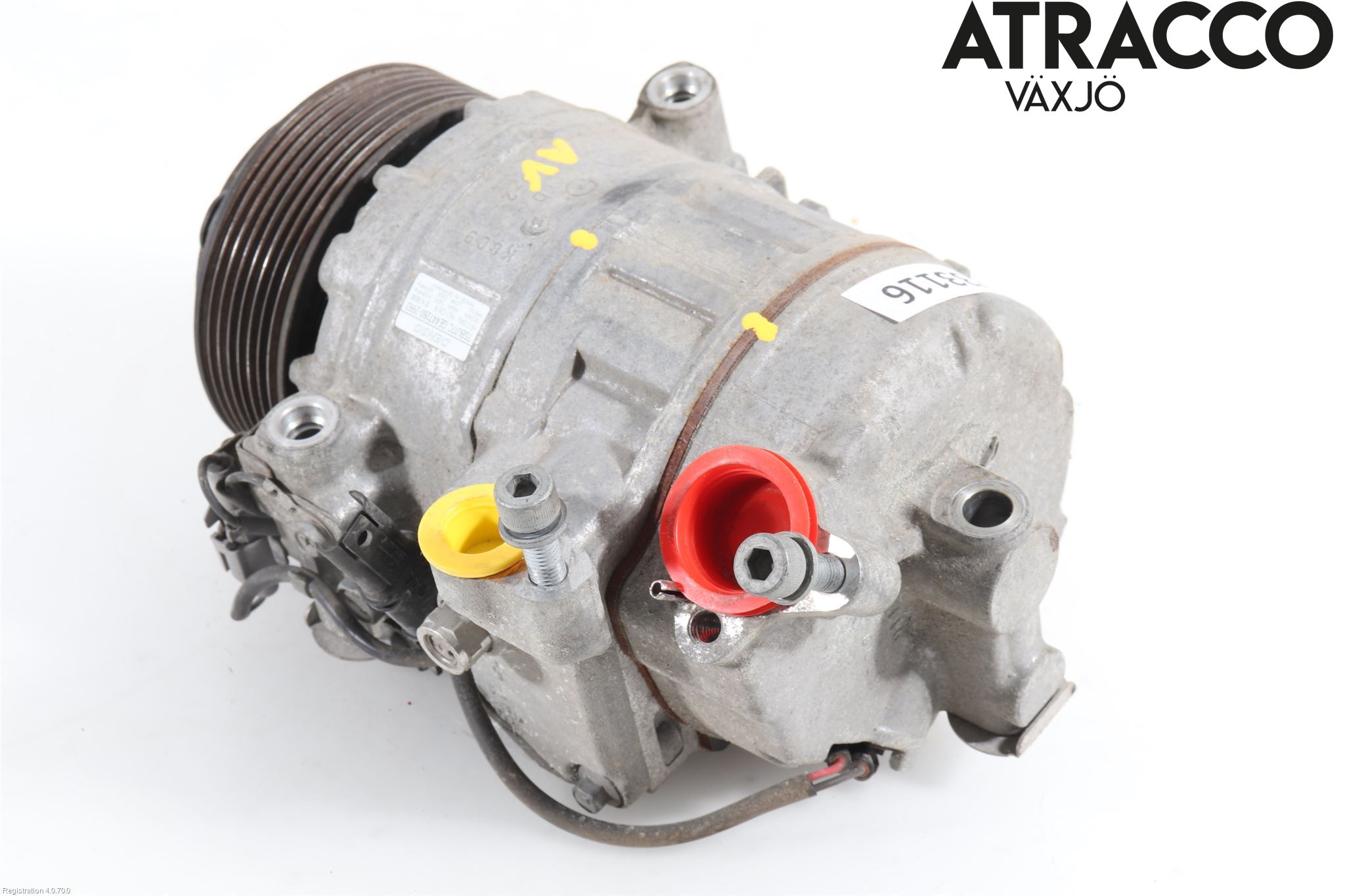 BMW 5 F10/F11/F18 09-17 Varme Ac Kompressor