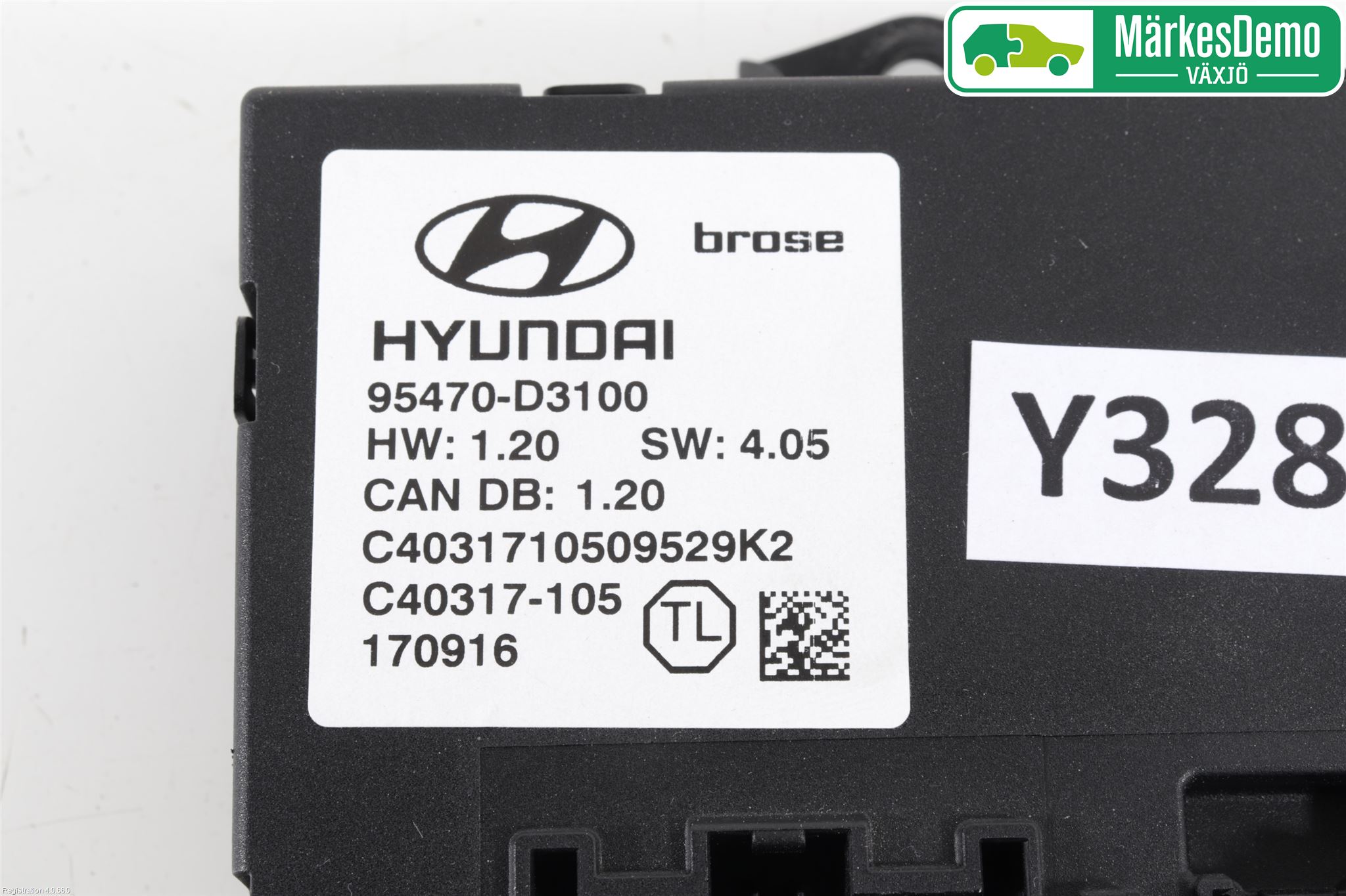 Hyundai TUCSON 05- Styreenhet Bakluke