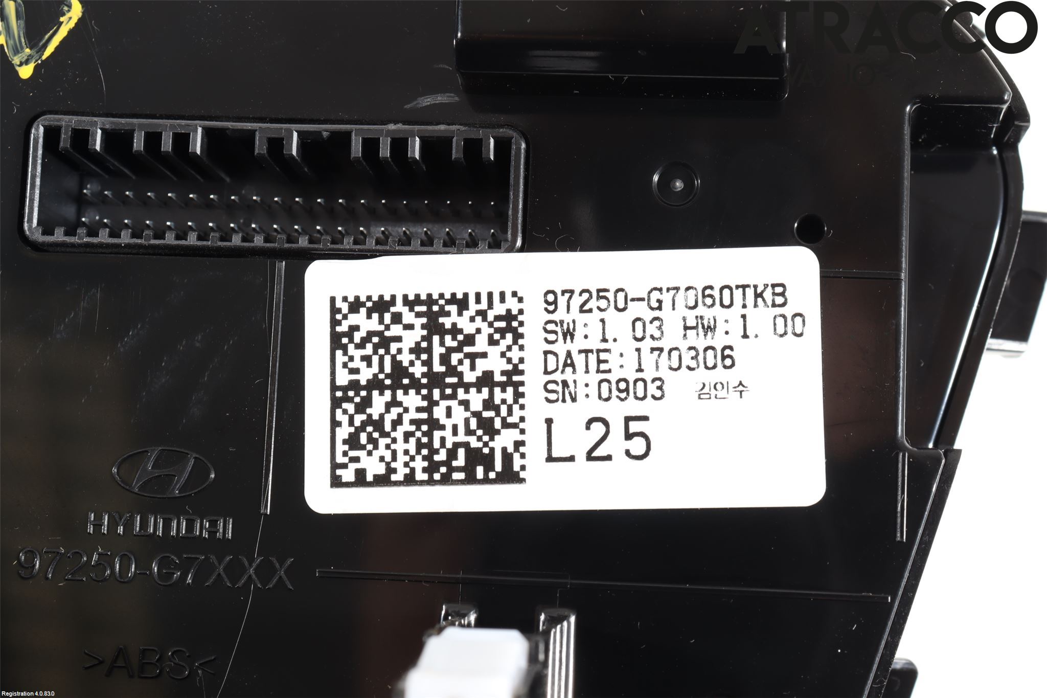 Hyundai IONIQ AE 17-22 Varme Ac Betjening-Display