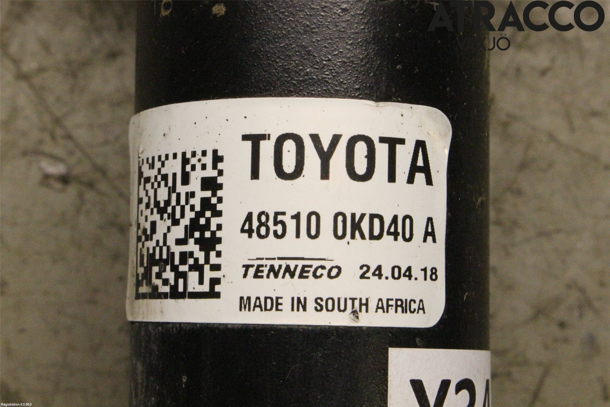 Toyota HILUX 16- Fjærbein Foran Høyre