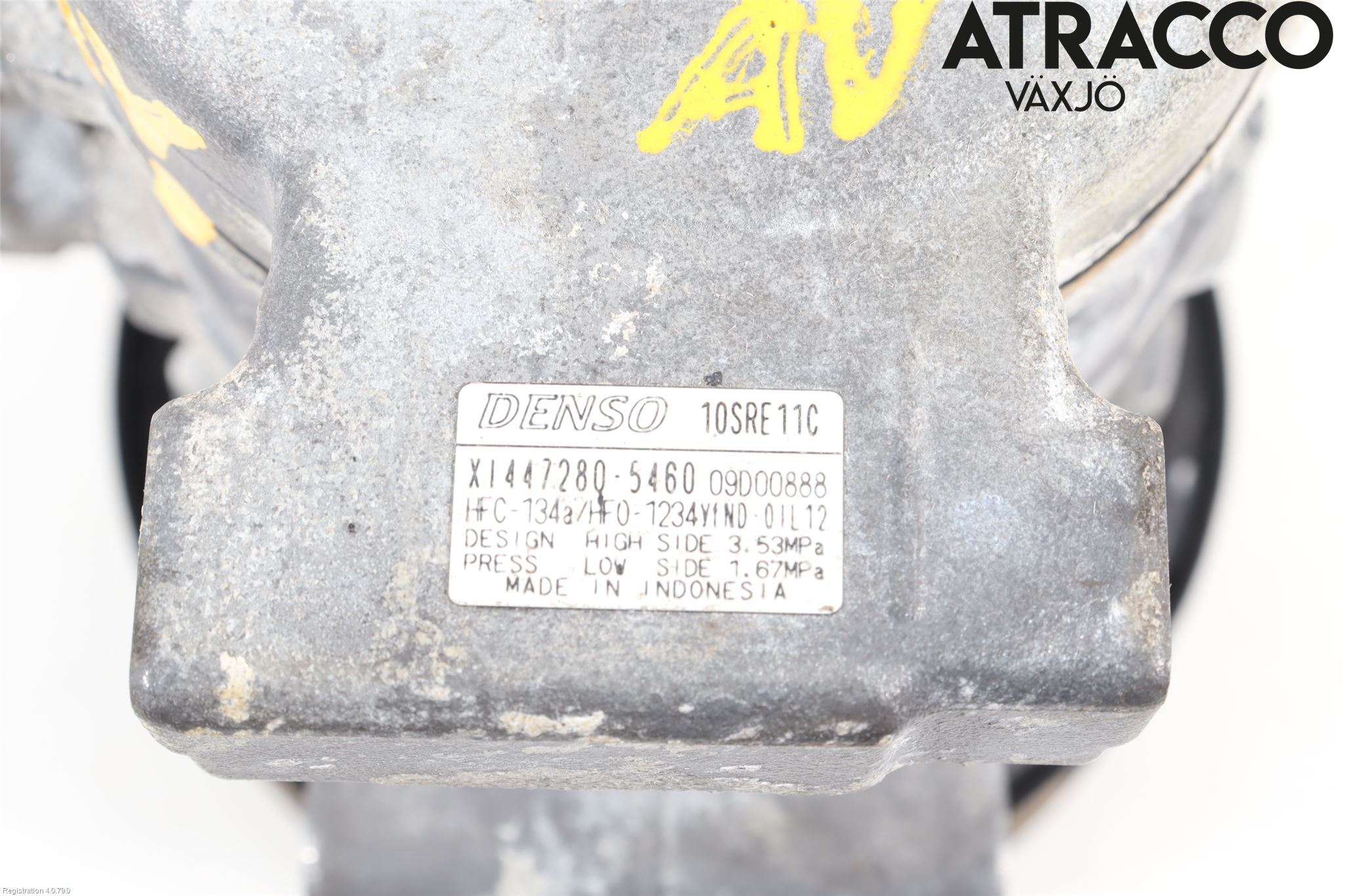 Toyota HILUX 16- Varme Ac Kompressor