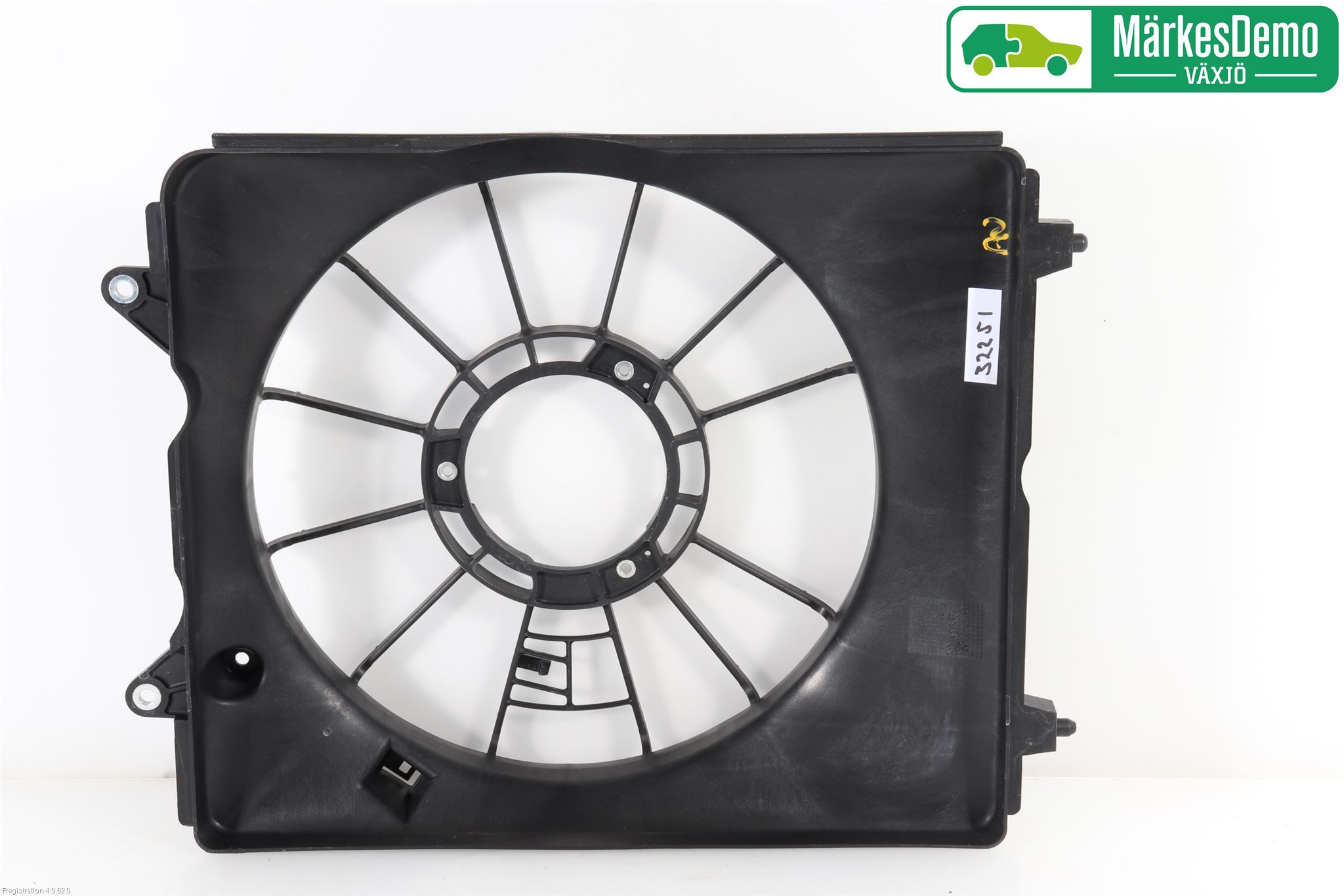 Honda CR-V 13-18 Kjølevifte-Radiator Hus-Kåpe