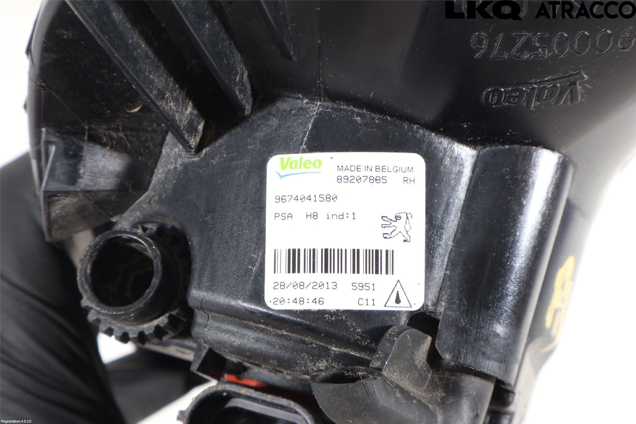 Peugeot 308 08-13 Frontlykt-Kurve-Tåkelys