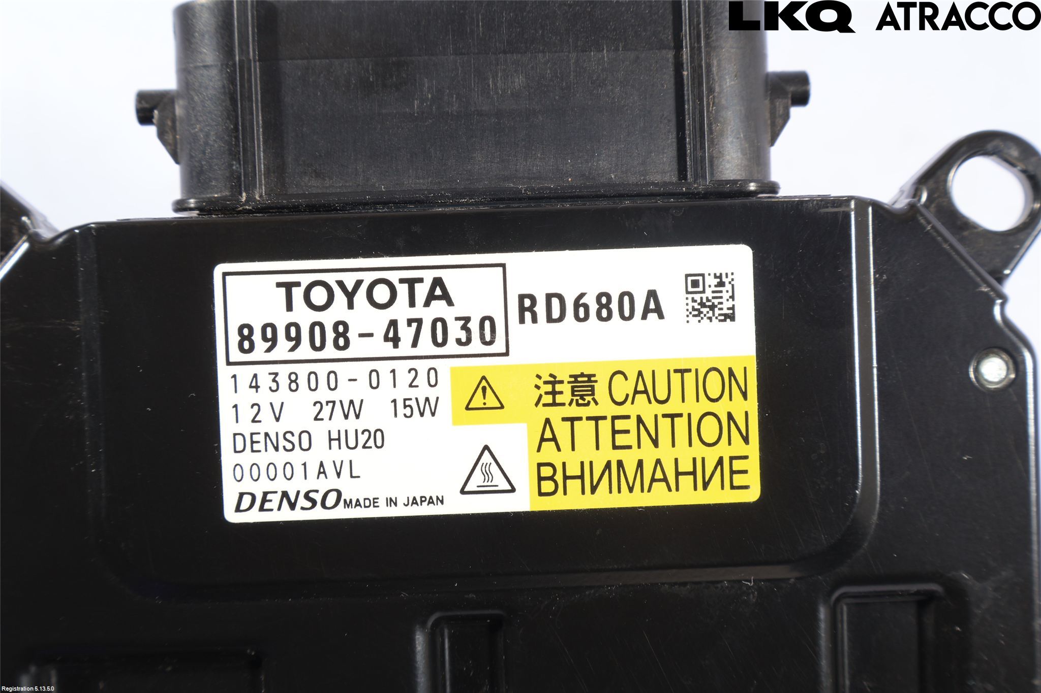 Toyota PRIUS (ZVW50) 16-21 Styreenhet Xenon
