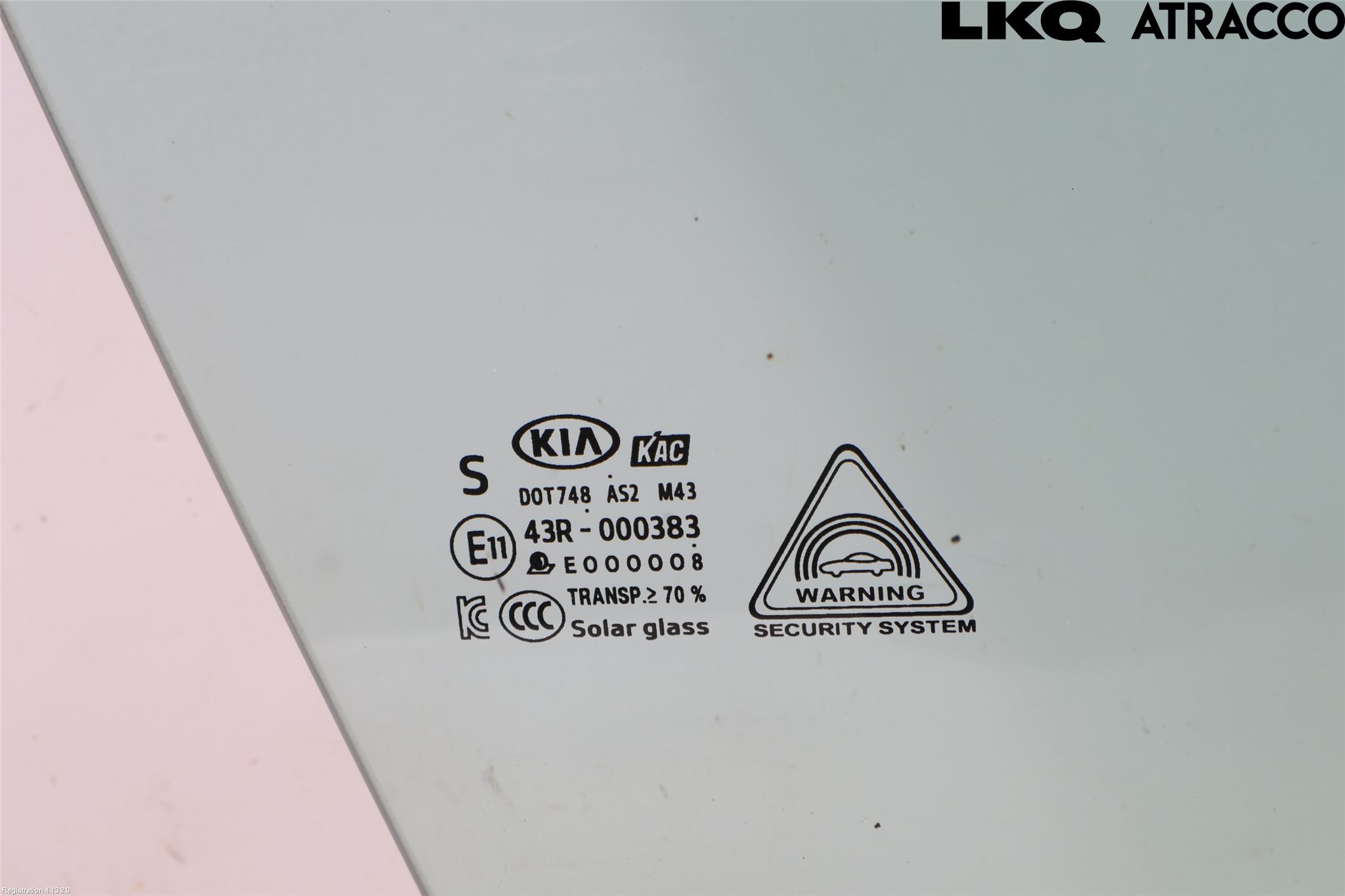 Kia OPTIMA 16-20 Dørrute Foran Høyre 4 Dørs