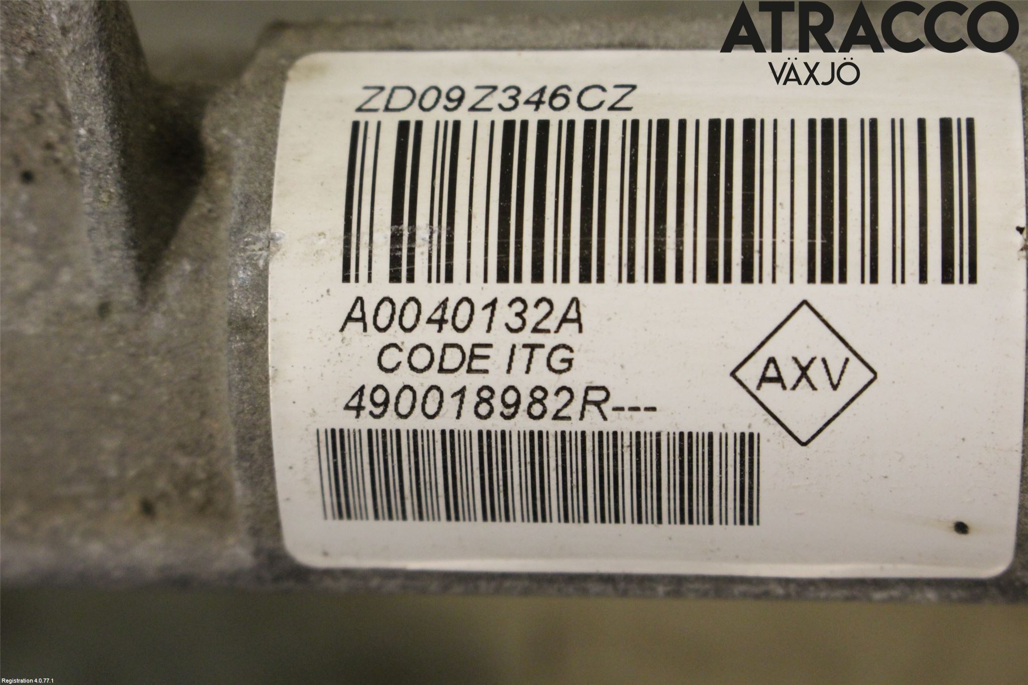 Renault MEGANE III 09-15 Servo Snekke - Tannstang