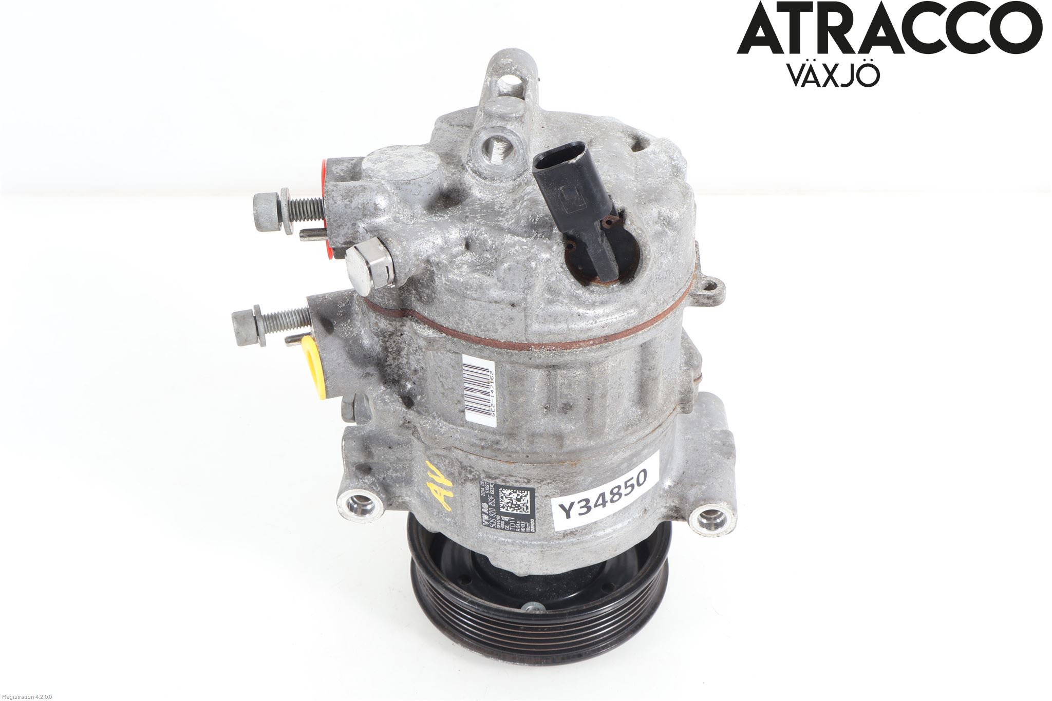 Volkswagen VW GOLF / E-GOLF VII 13-20 Varme Ac Kompressor
