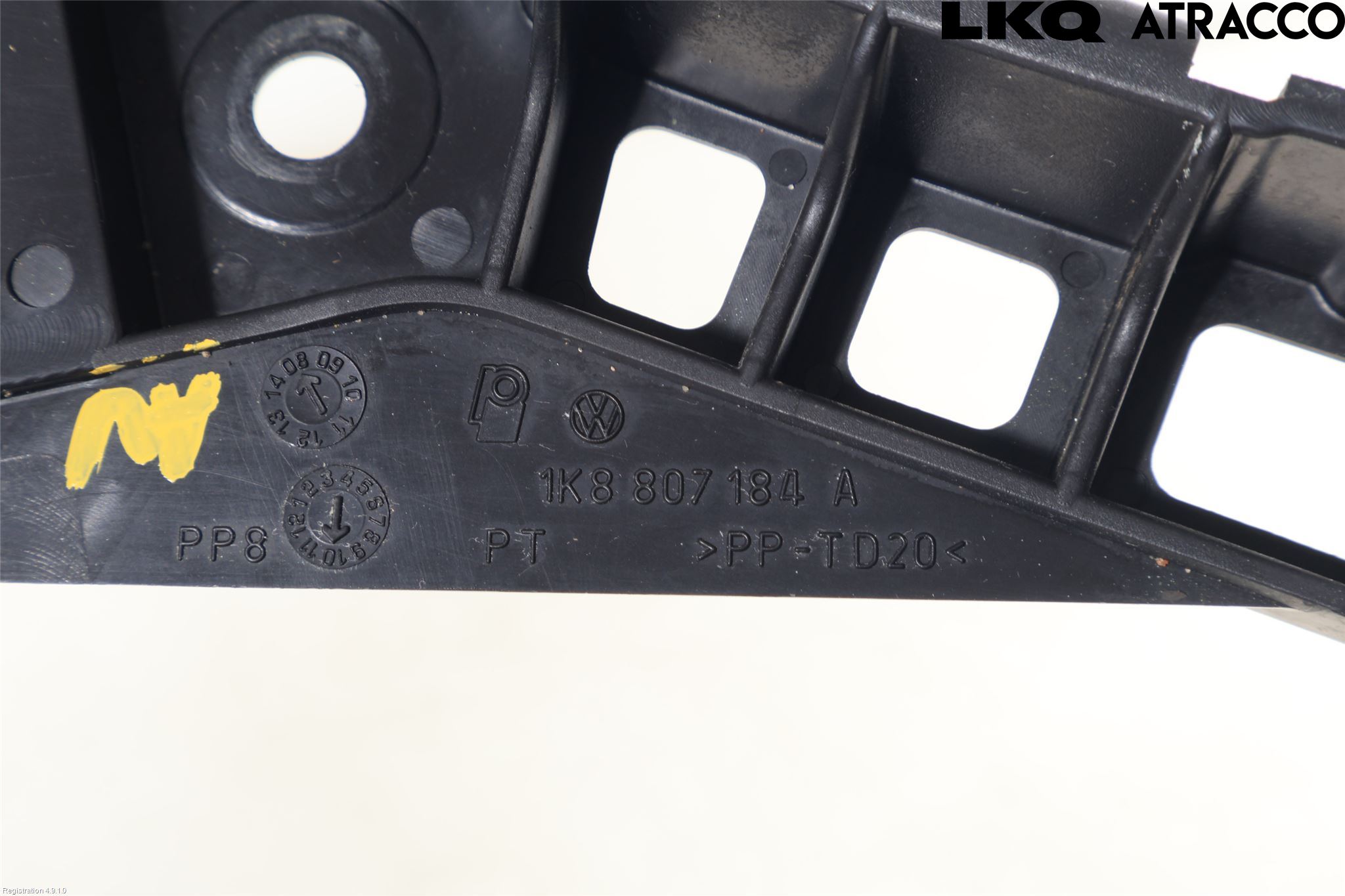 Volkswagen VW SCIROCCO 09-17 Støtfangerfeste Foran Høyre