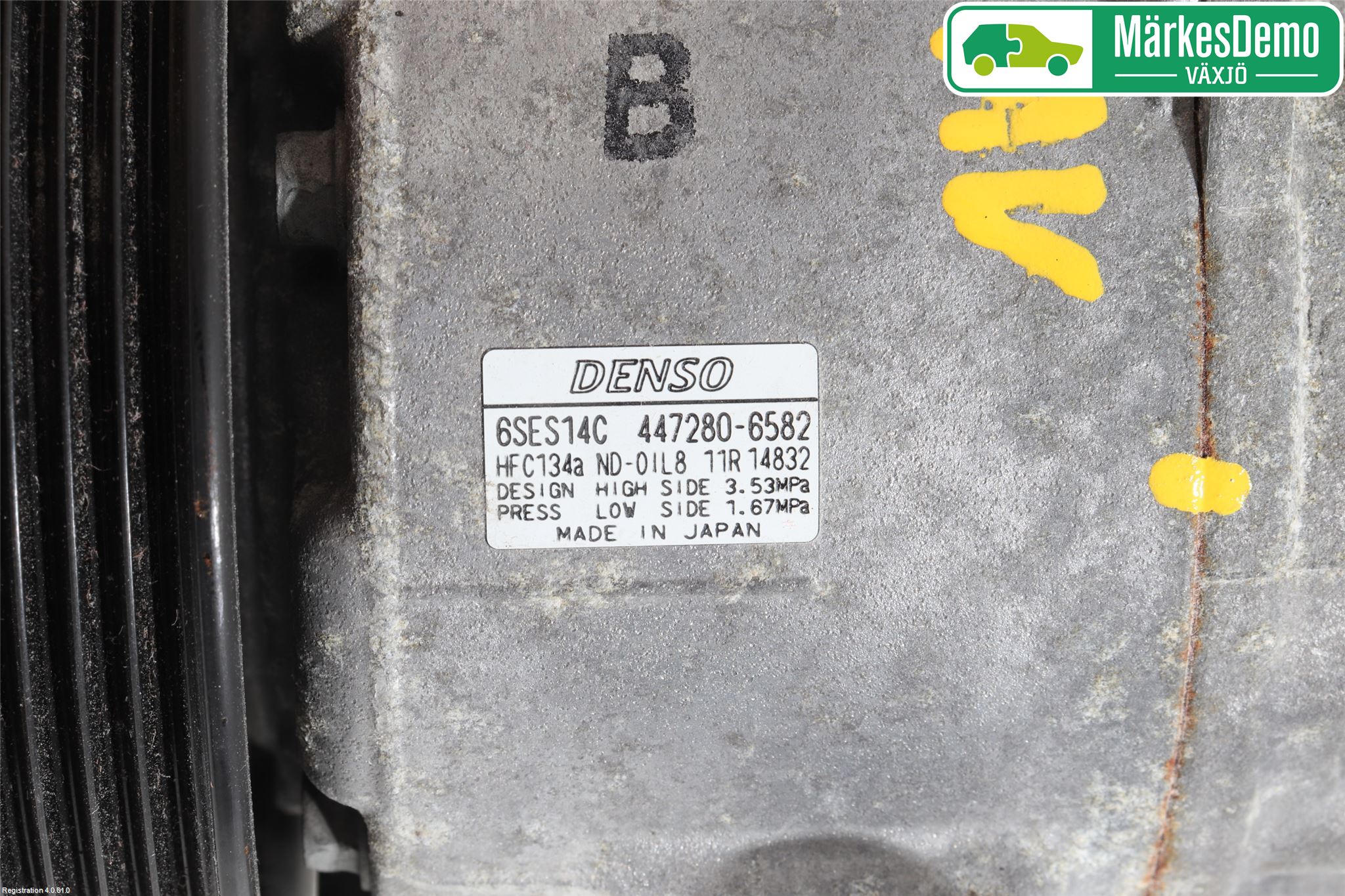 Toyota AURIS 13-19 Varme Ac Kompressor