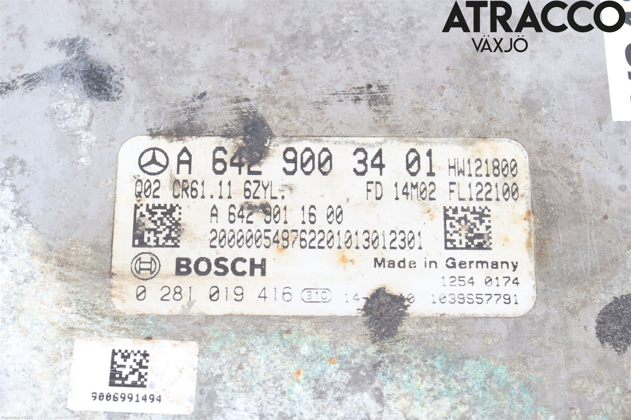 Mercedes-Benz MB E-KLASS (W212) 09-16 Styreenhet Dieselpumpe