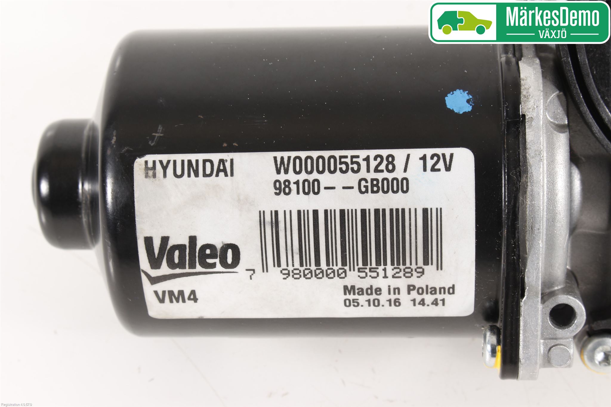 Hyundai i20 GB 15-20 Viskermotor Frontrute