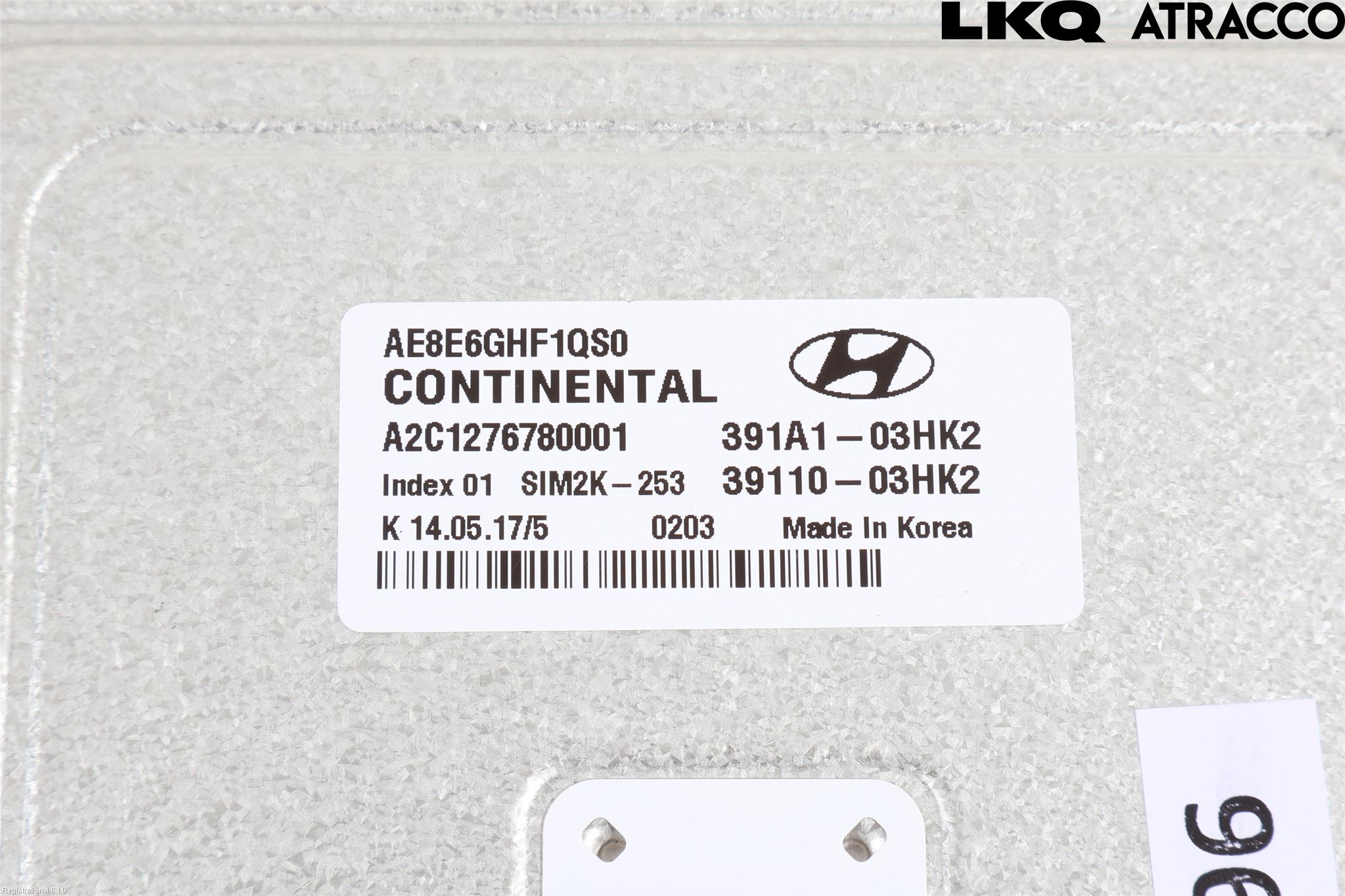 Hyundai IONIQ AE 17-22 Styreenhet Innsprøytning