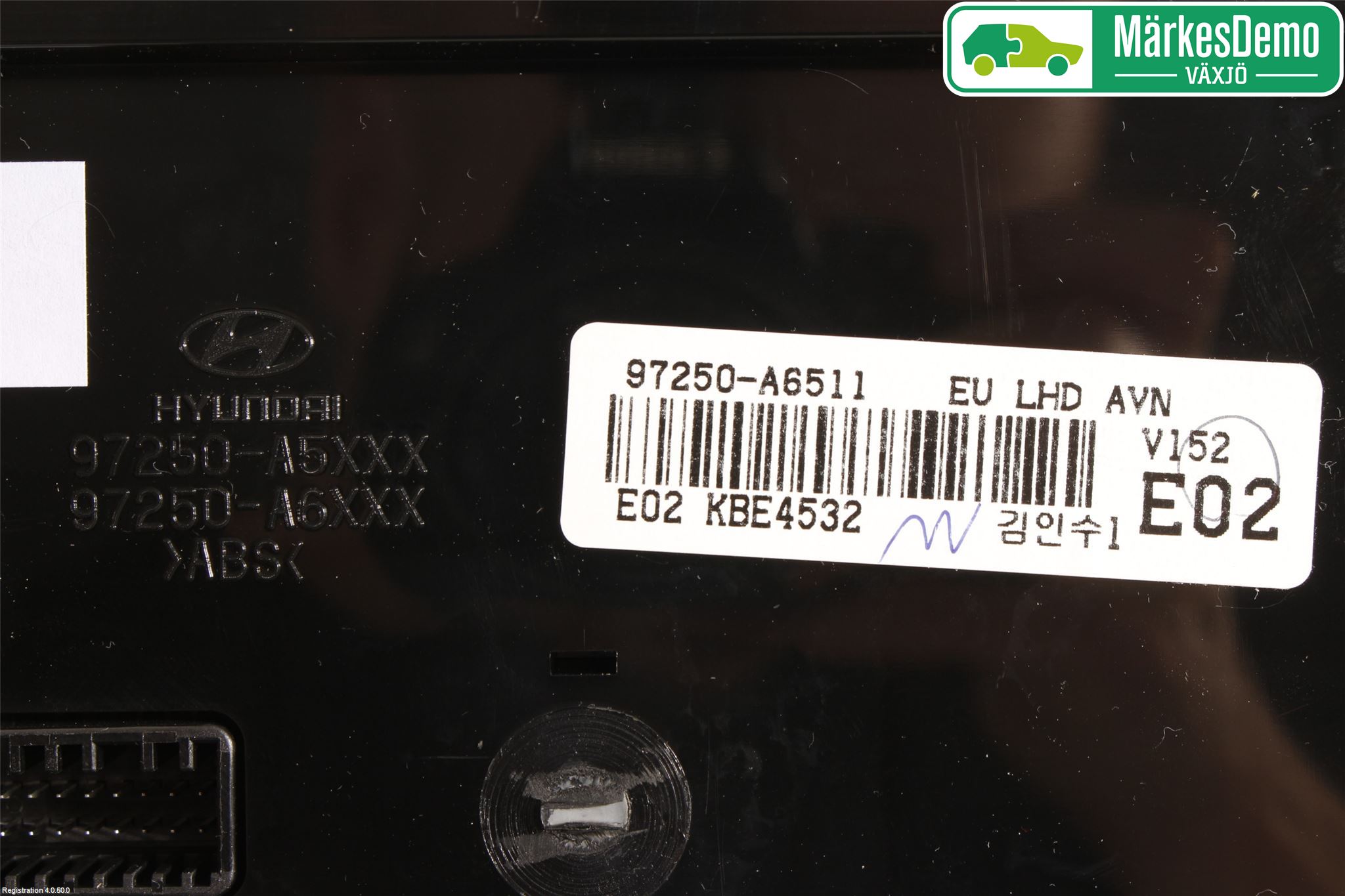 Hyundai i30 GD 13-17 Varme Ac Betjening-Display