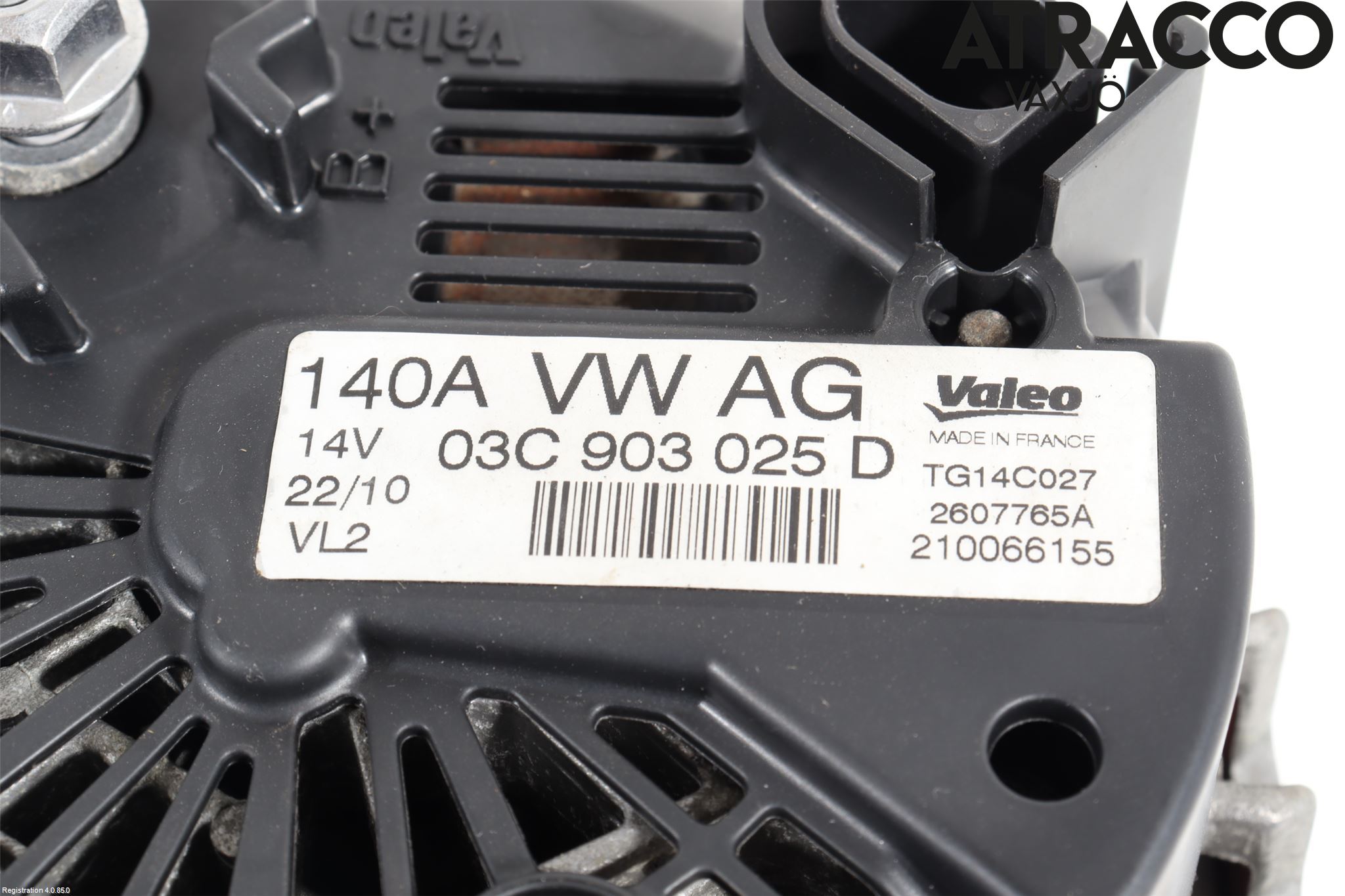 Volkswagen VW GOLF VI 09-13 Dynamo