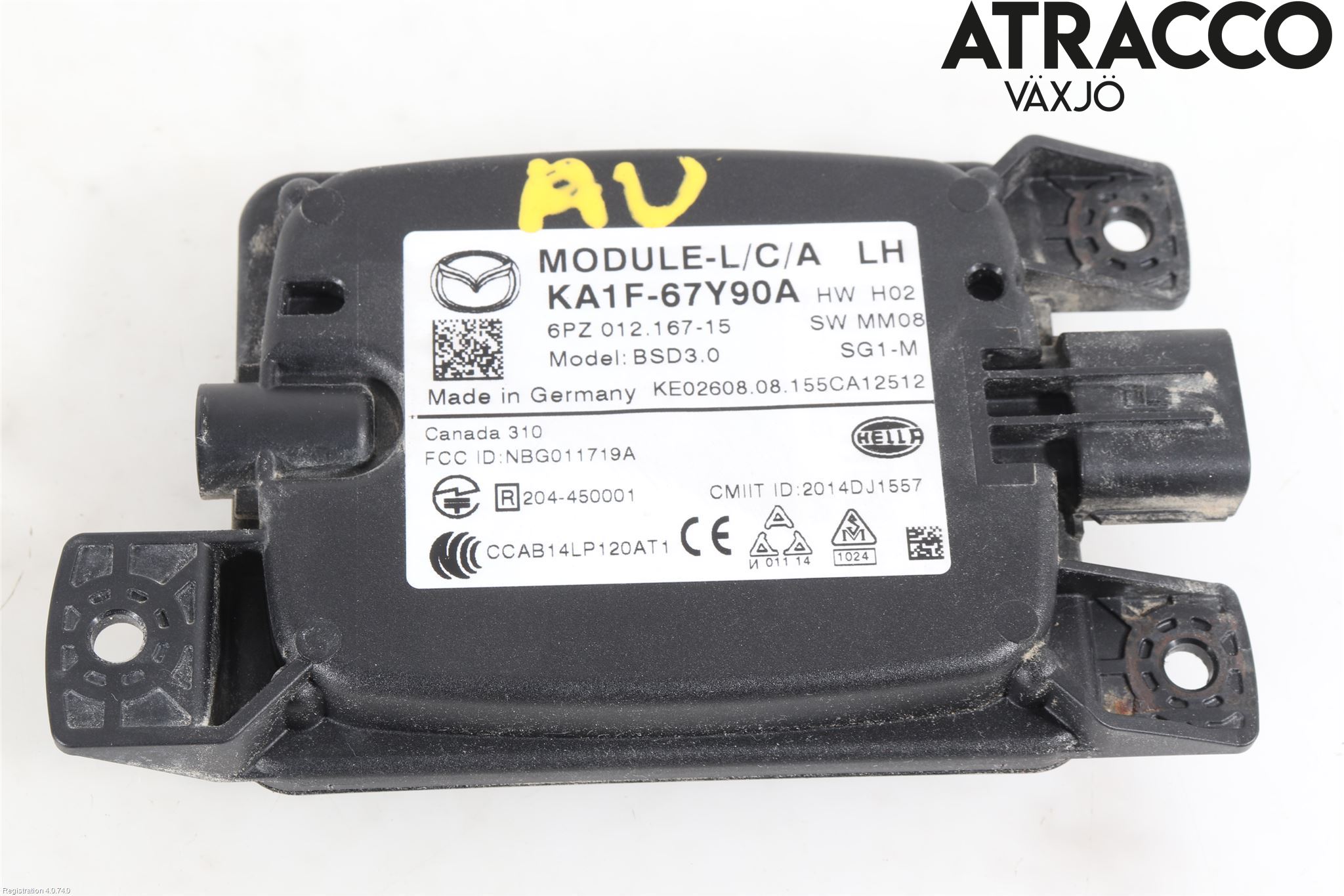 Mazda CX-5 12-17 Sensor Kollisjonsbeskyttelse