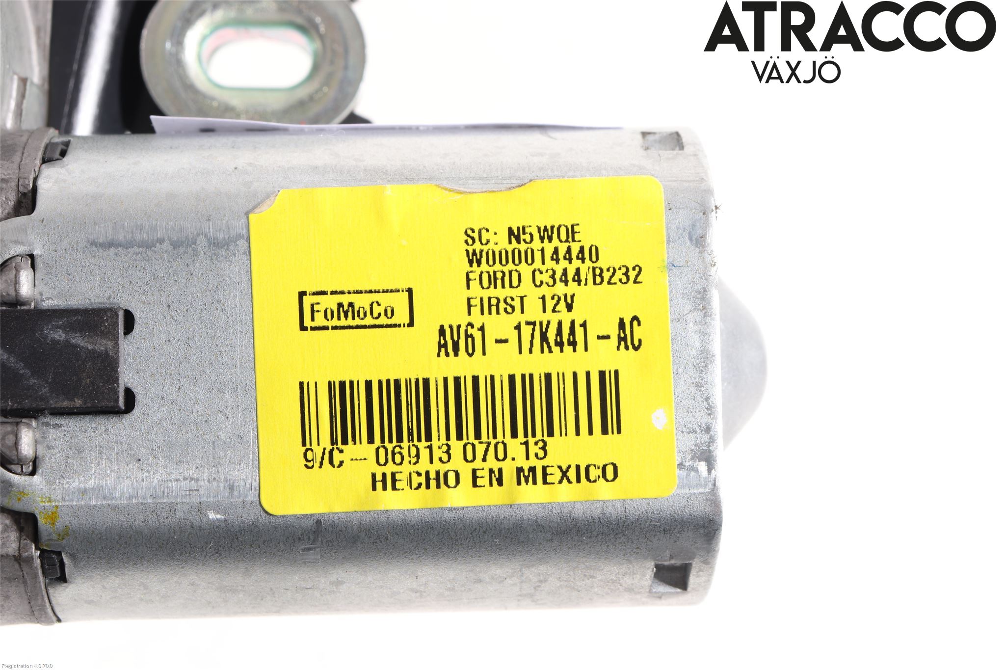 Ford B-MAX 12-17 Viskermotor Bakluke