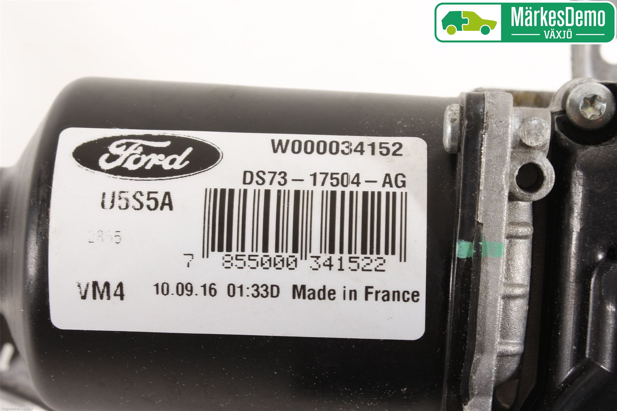Ford MONDEO 15-22 Viskermotor Frontrute