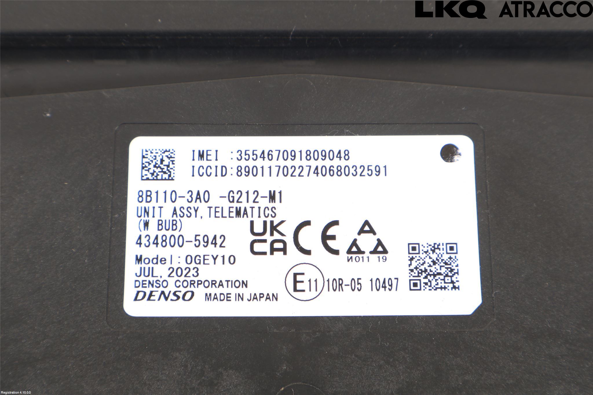Honda CR-V 24- Styreenhet Øvrig
