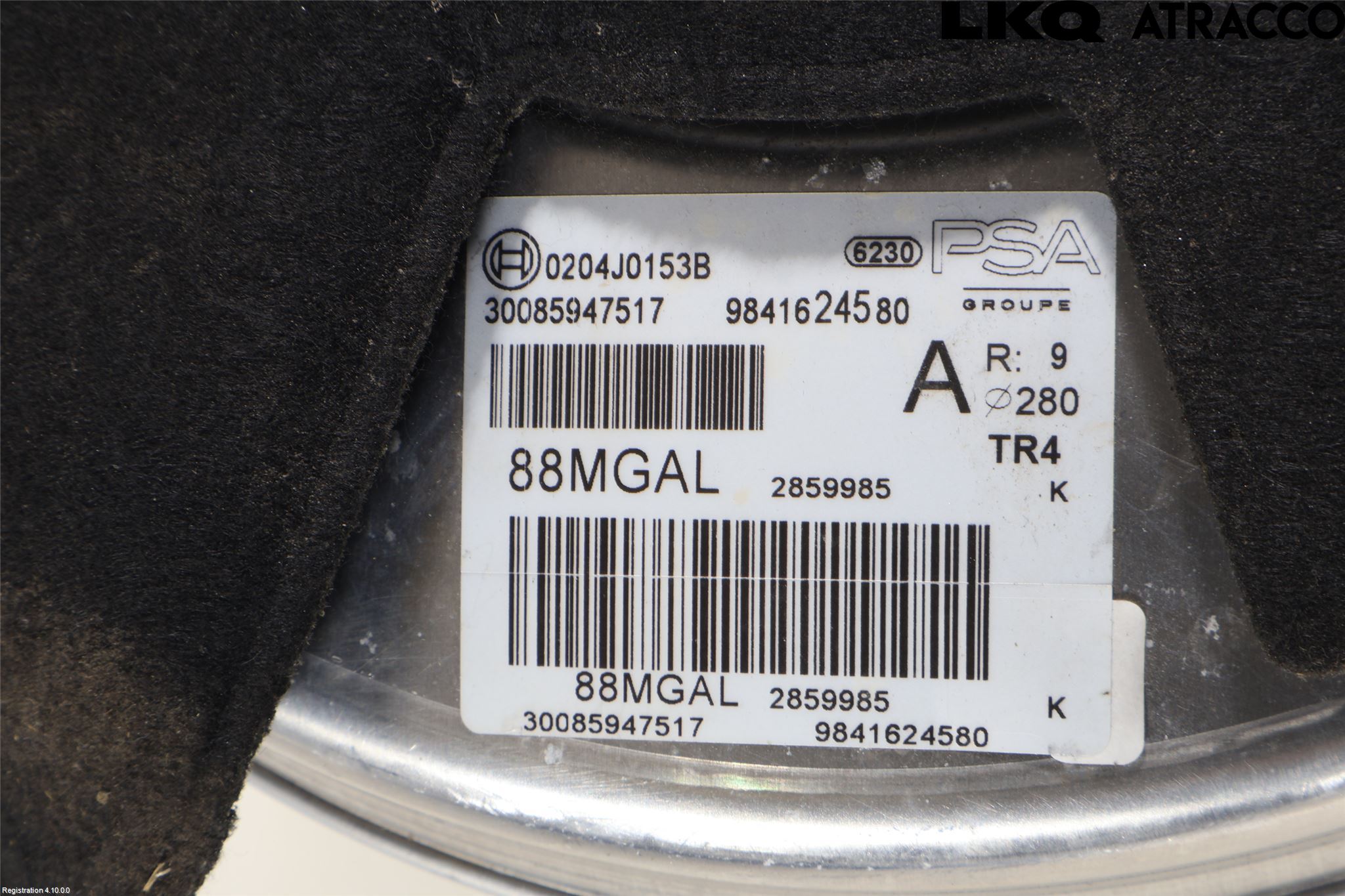 Peugeot 308/E-308 21- Bremseservo