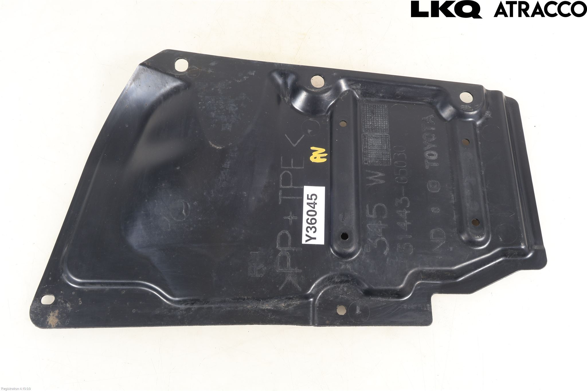 Toyota AURIS 13-19 Bunnplate U Motor-Gear-Dørk