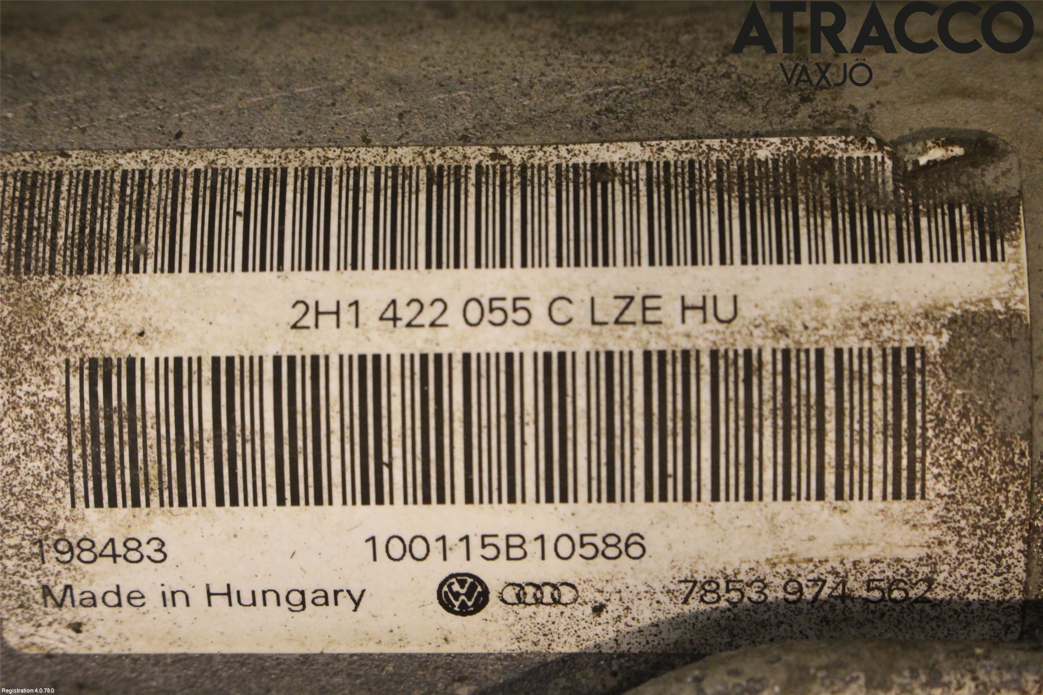 Volkswagen VW AMAROK 2H 10-22 Servo Snekke - Tannstang