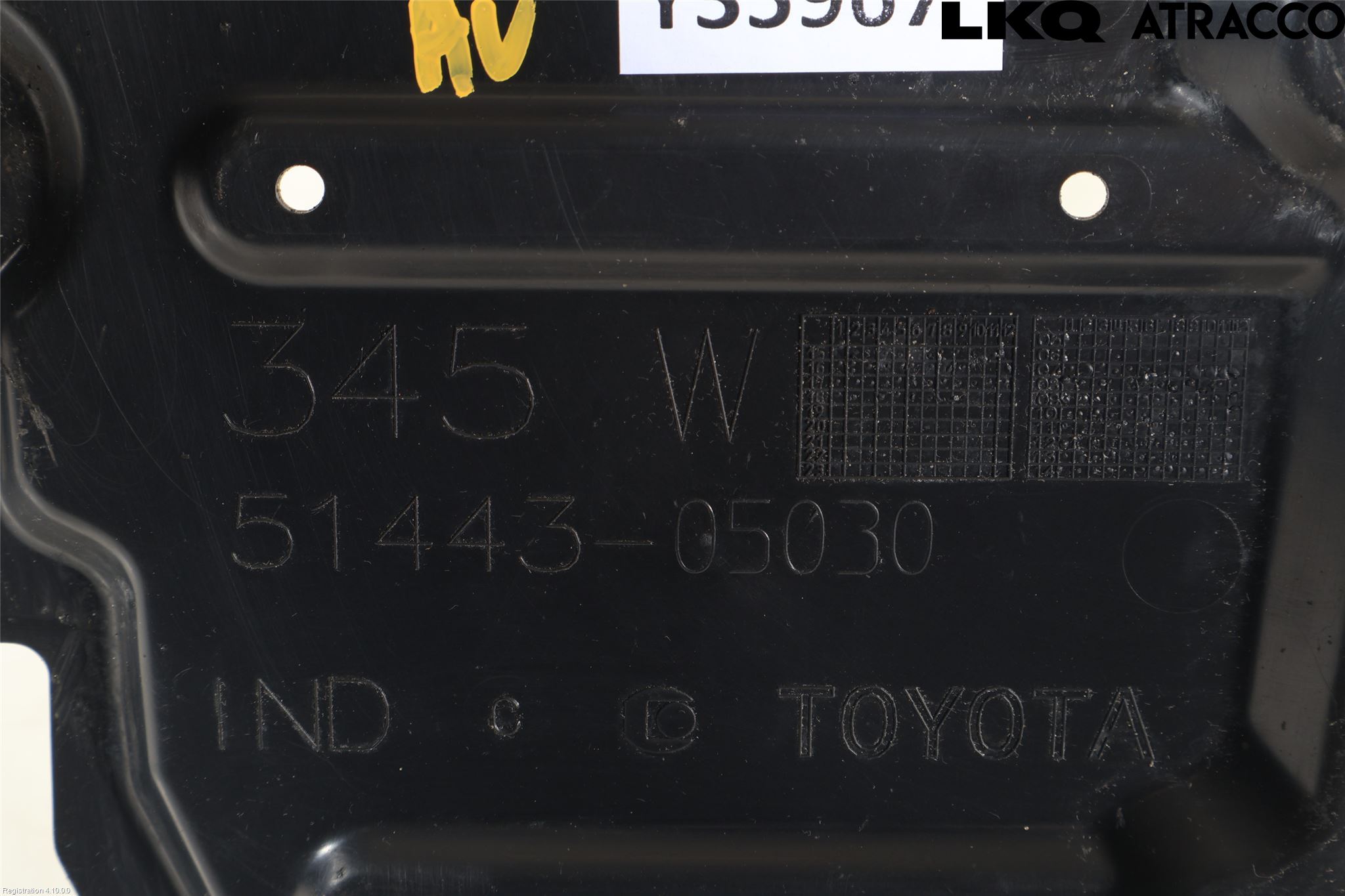 Toyota AURIS 13-19 Bunnplate U Motor-Gear-Dørk