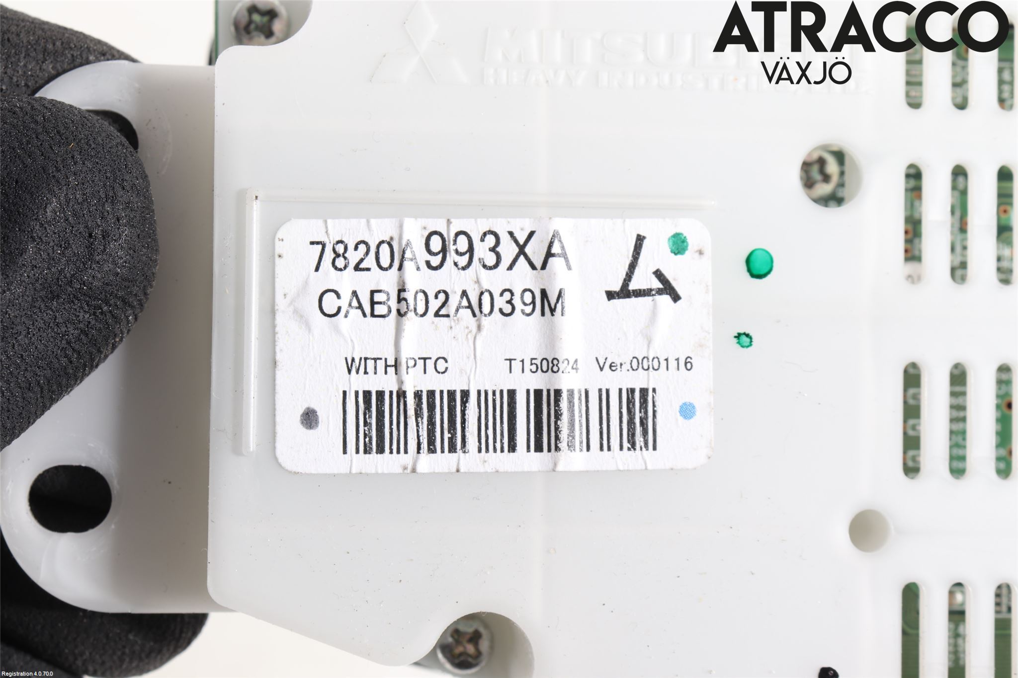 Mitsubishi OUTLANDER 13-21 Varme Ac Betjening-Display