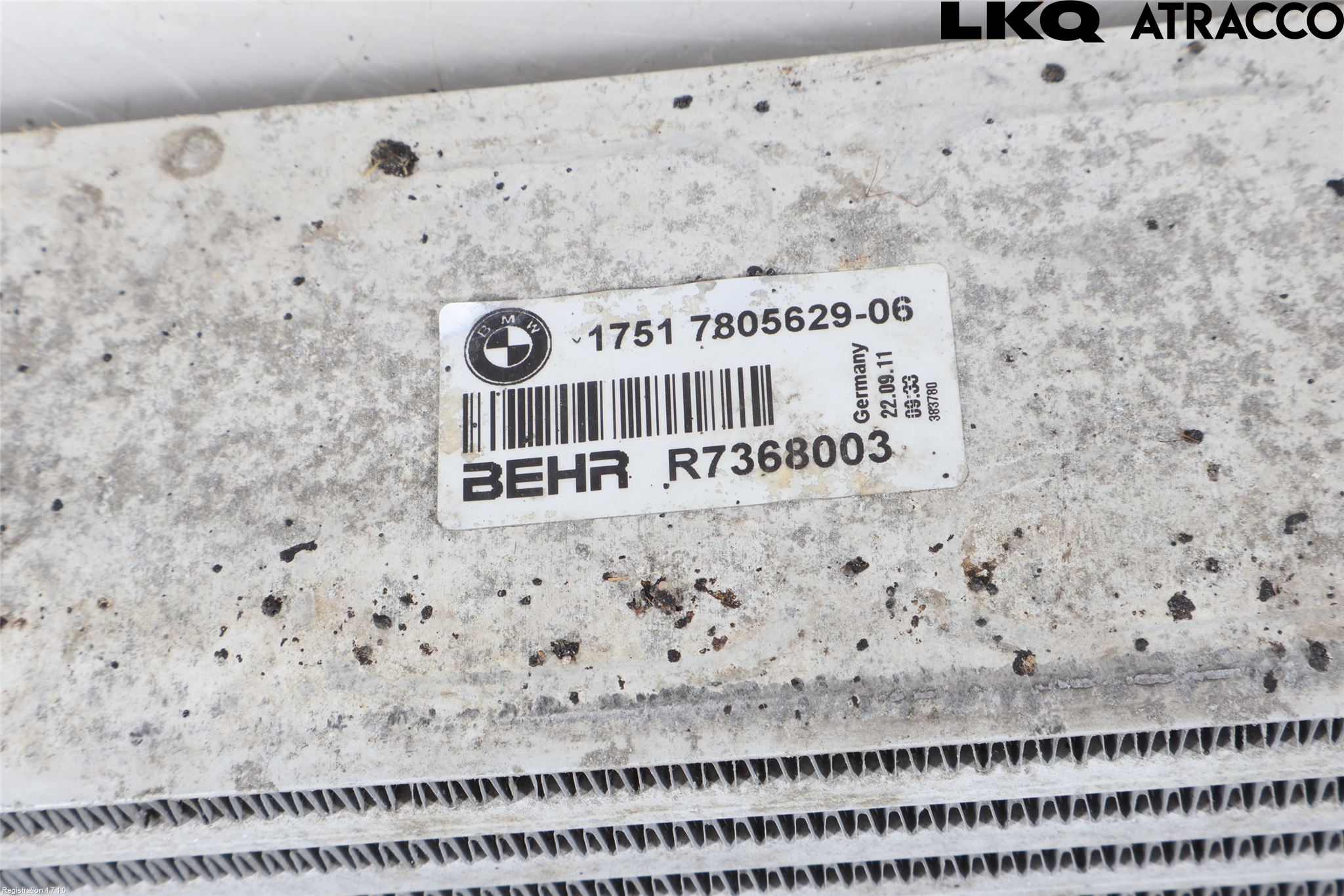 BMW 5 F10/F11/F18 09-17 Intercooler Radiator