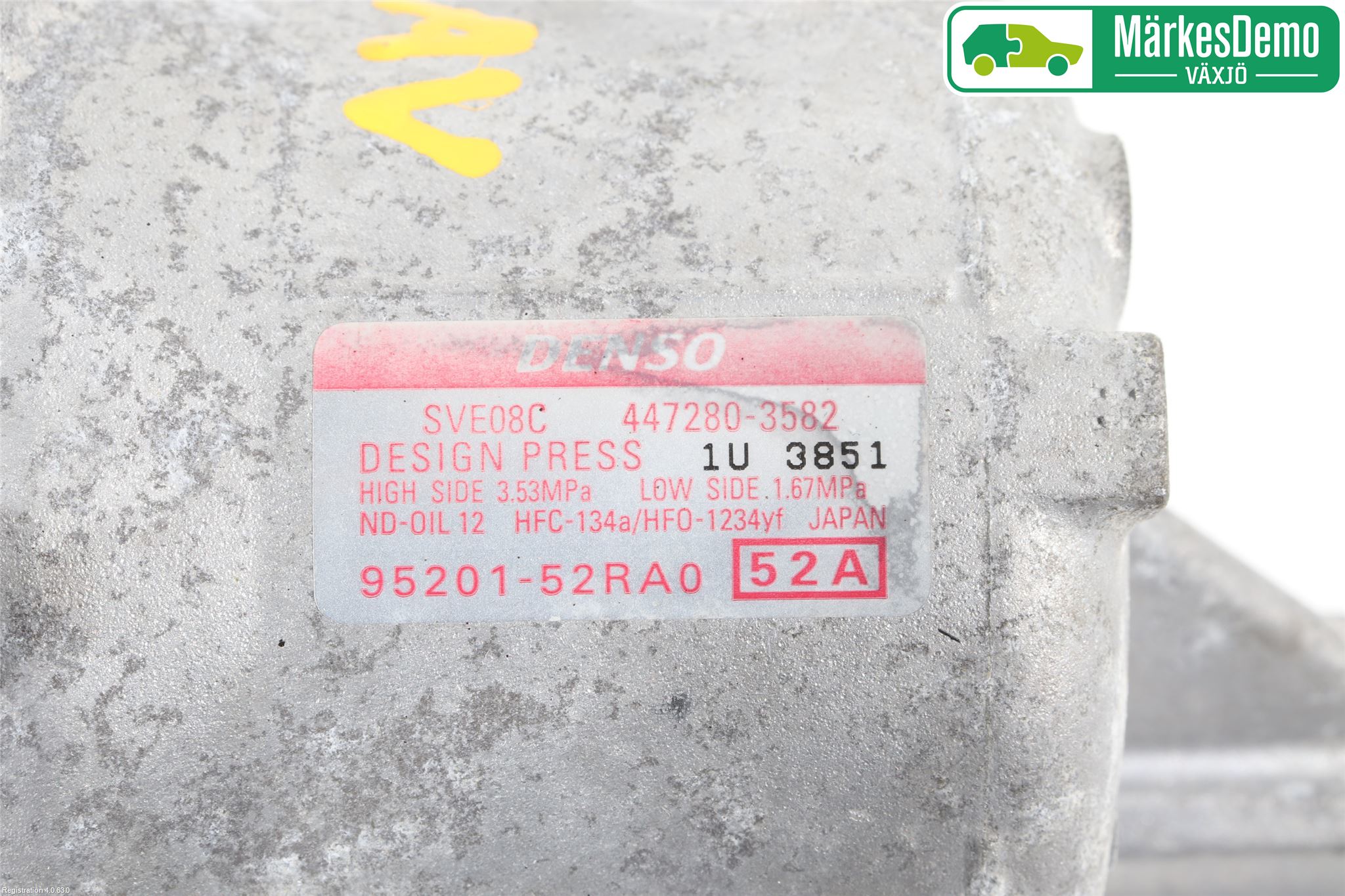 Suzuki SWIFT 17-24 Varme Ac Kompressor