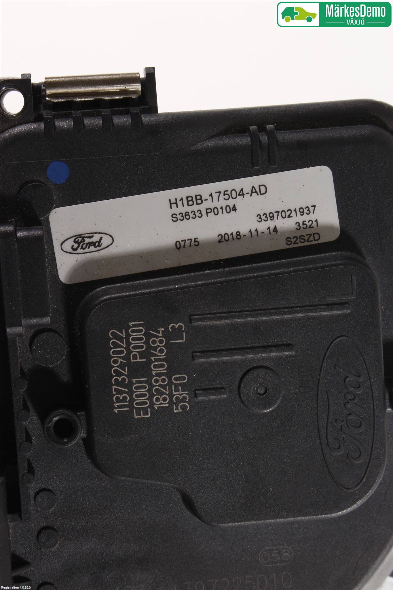 Ford FIESTA (VII) 18-23 Viskermotor Frontrute
