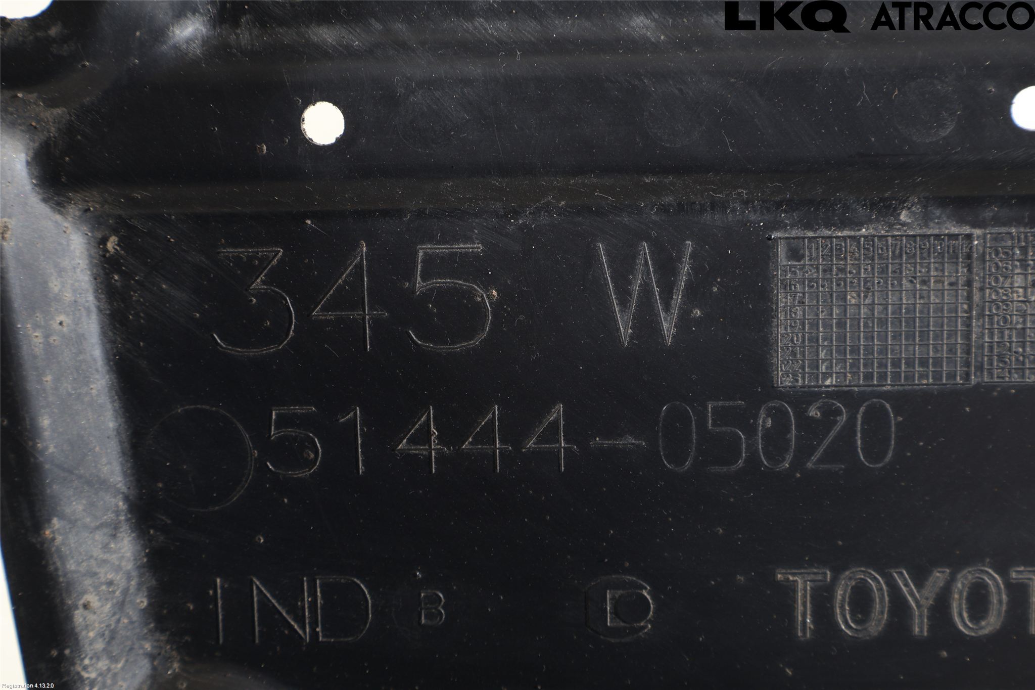 Toyota AURIS 13-19 Bunnplate U Motor-Gear-Dørk