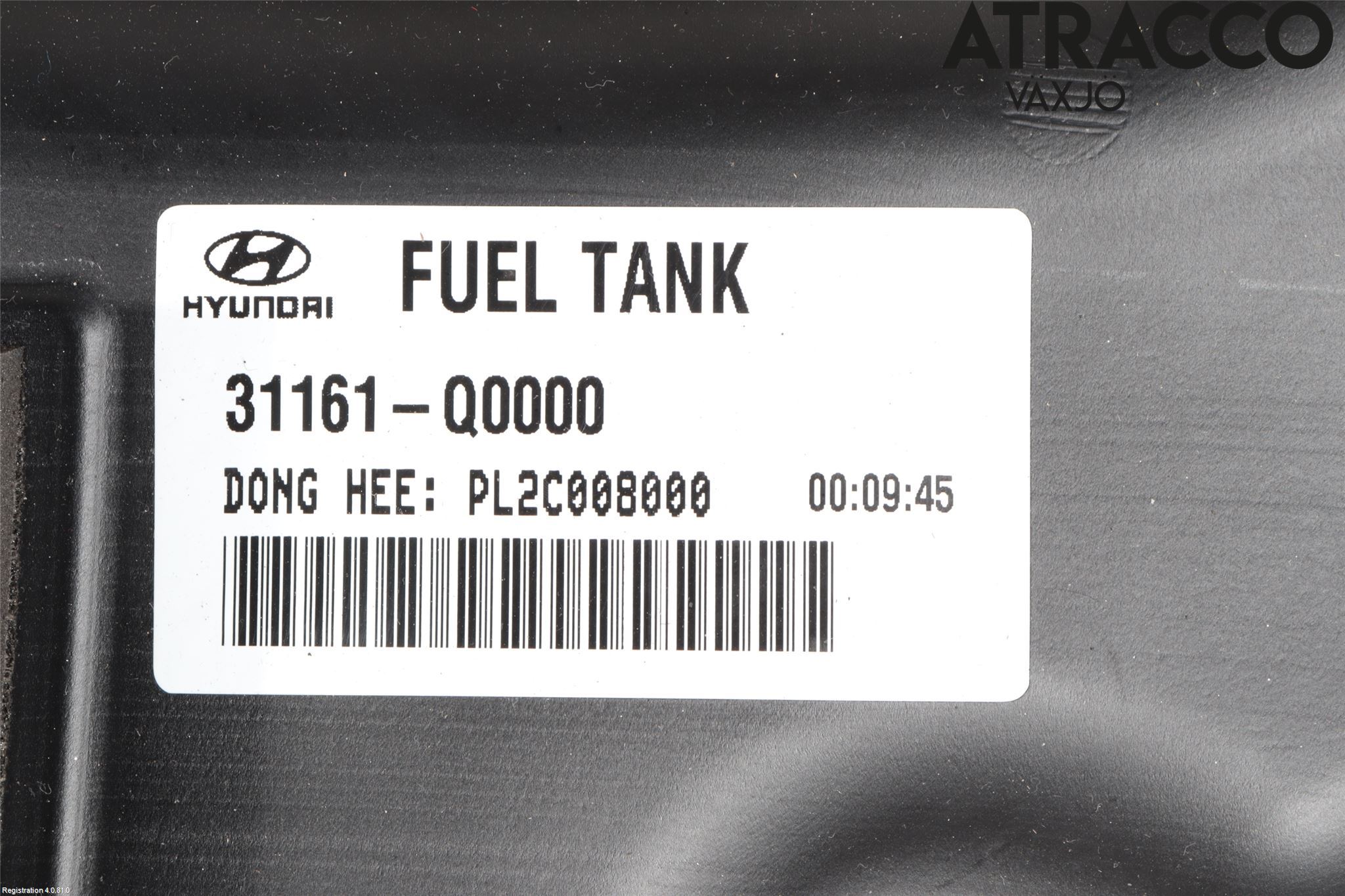 Hyundai i20 BC 21- Drivstofftank Innsprøytning
