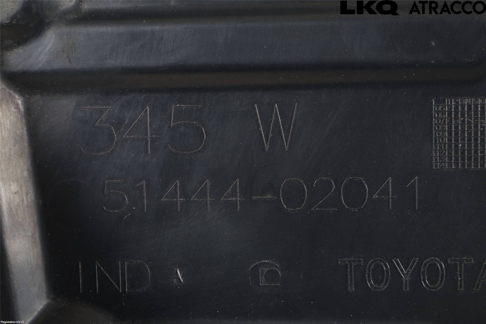 Toyota AURIS 07-09 Bunnplate U Motor-Gear-Dørk