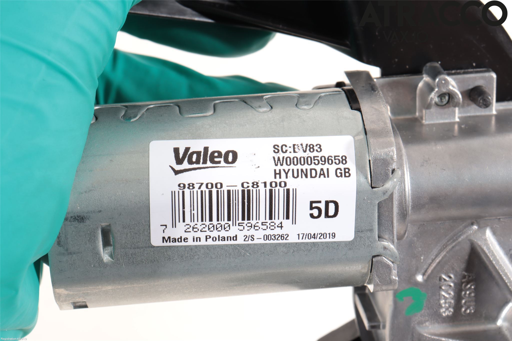 Hyundai i20 GB 15-20 Viskermotor Bakluke