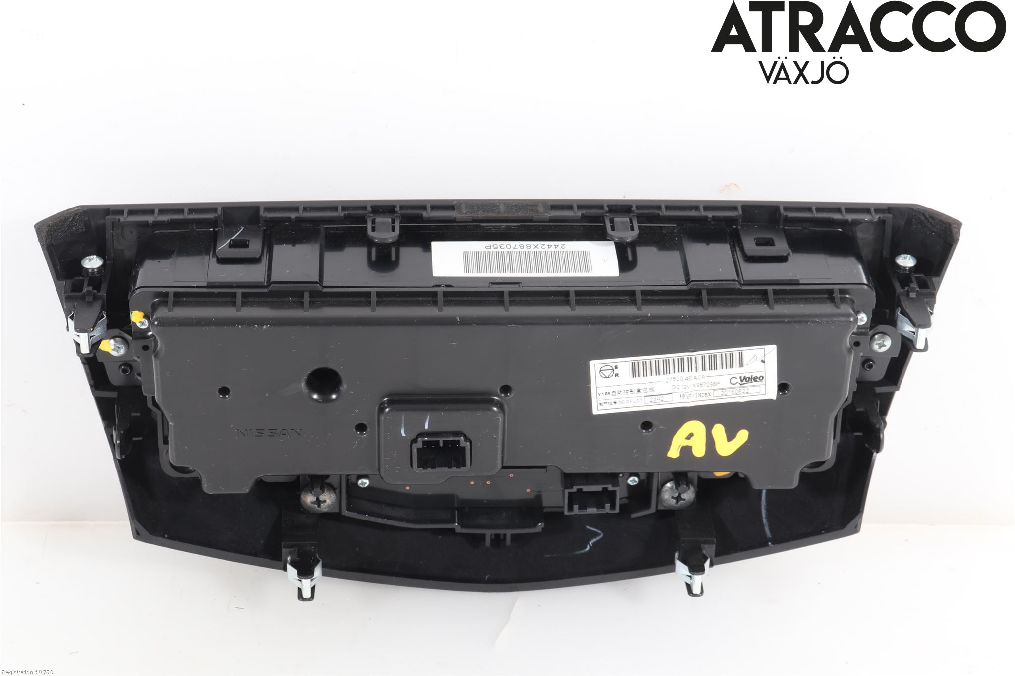 Nissan X-TRAIL 14-21 Varme Ac Betjening-Display