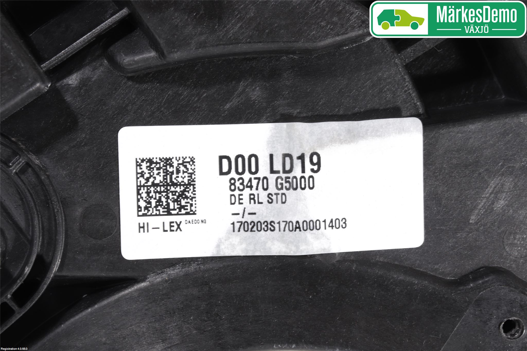 Kia NIRO (DE) 17-22 Vindusheis