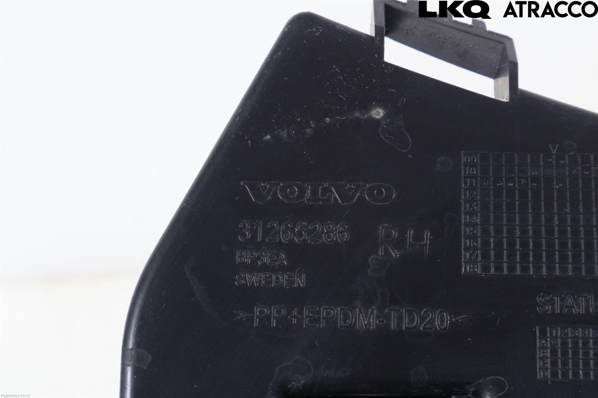 Volvo V60 11-13 Støtfangerfeste Bak Høyre