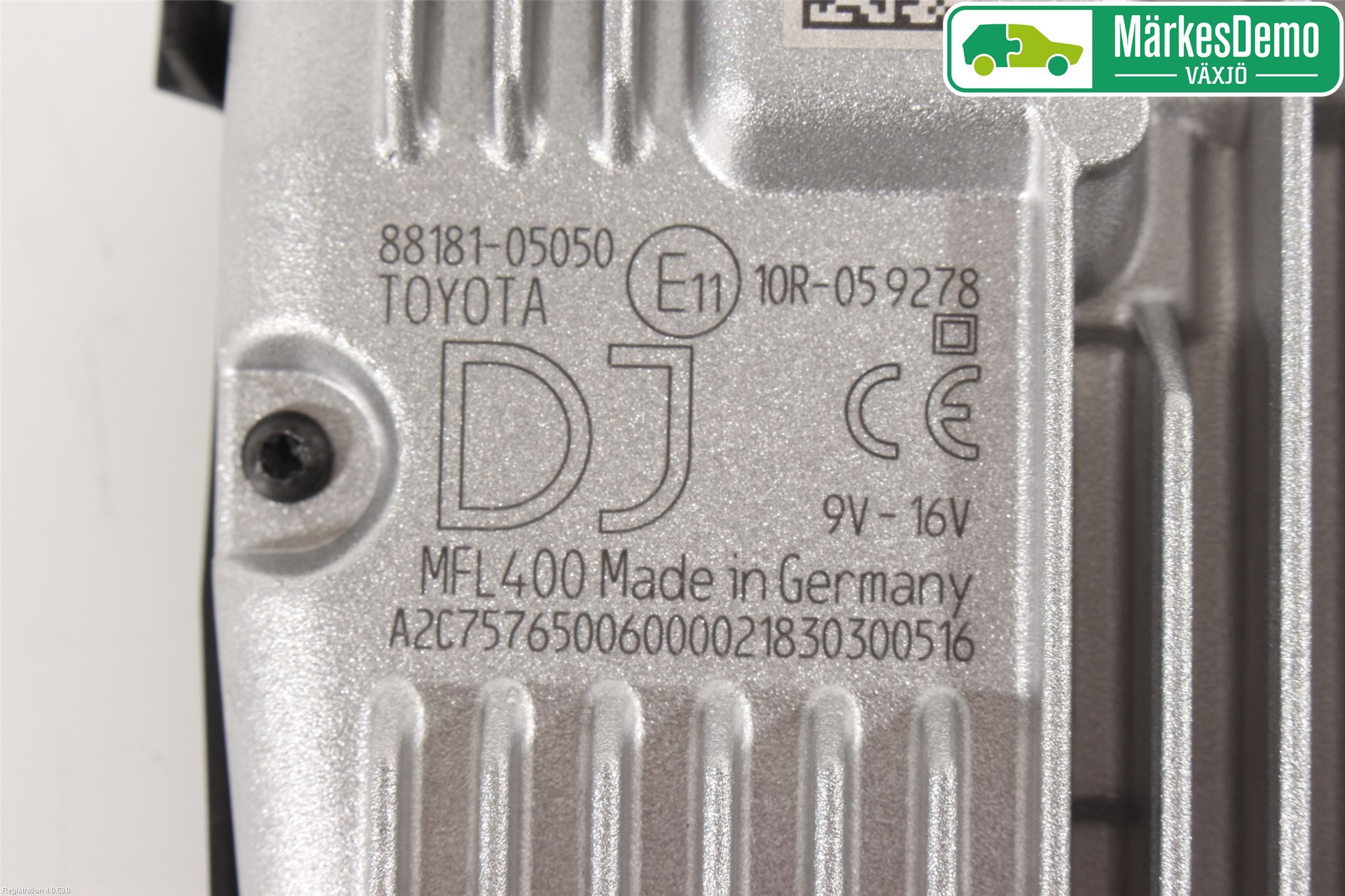 Toyota AVENSIS 16-18 Sensor Kollisjonsbeskyttelse
