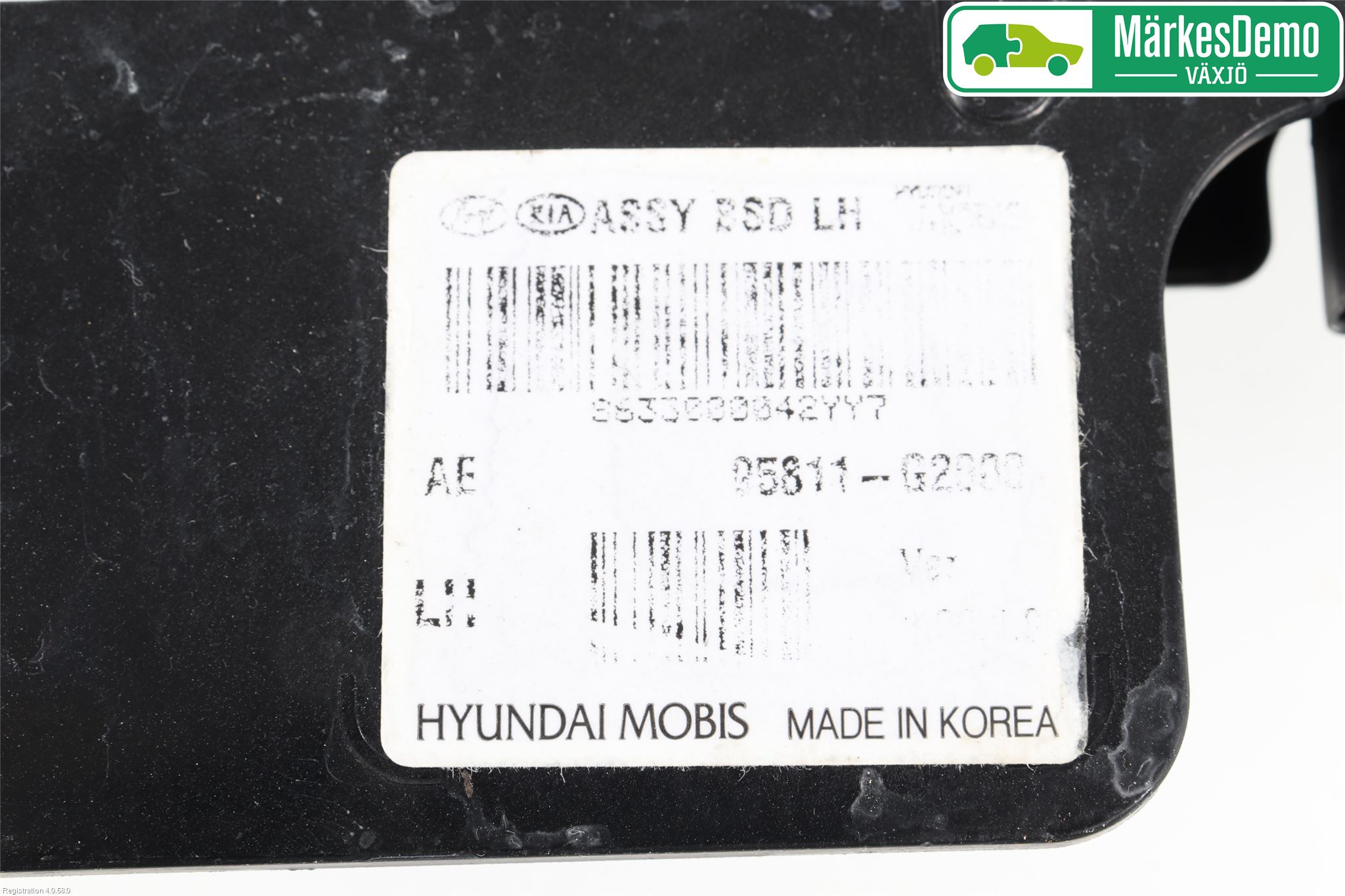 Hyundai IONIQ AE 17-22 Sensor Kollisjonsbeskyttelse