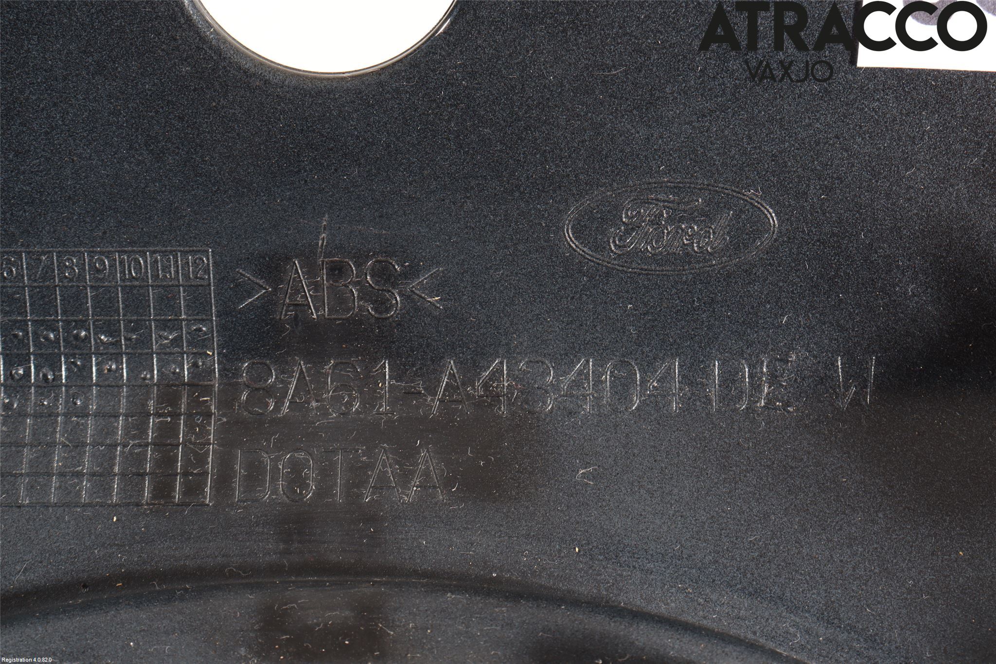 Ford FIESTA 09-12 Refleksplate - Skiltplate