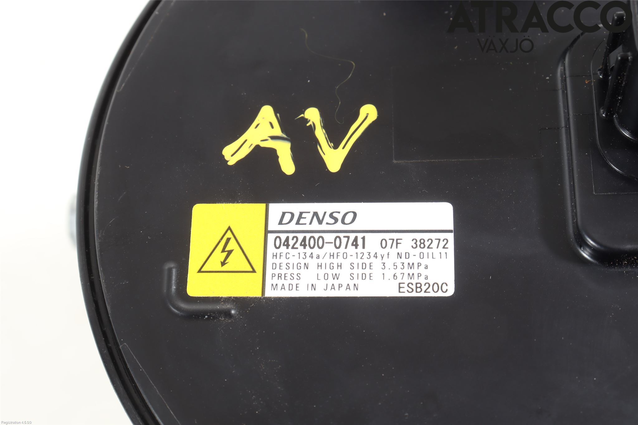 Mazda 2 KB Hybrid 22- Varme Ac Kompressor