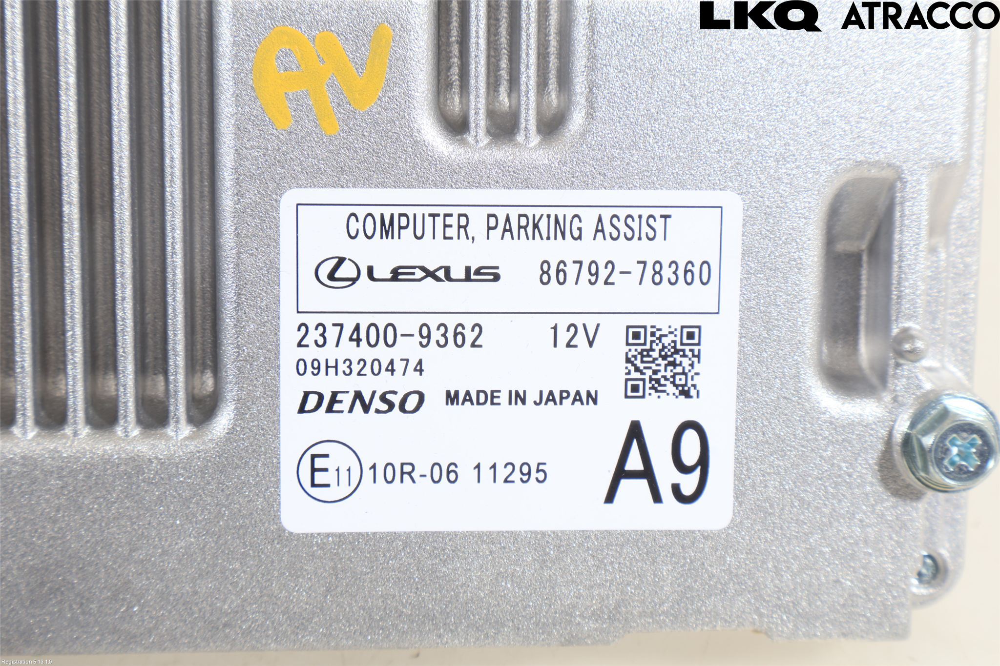 Lexus NX 300h 15-21 Styreenhet Parkering