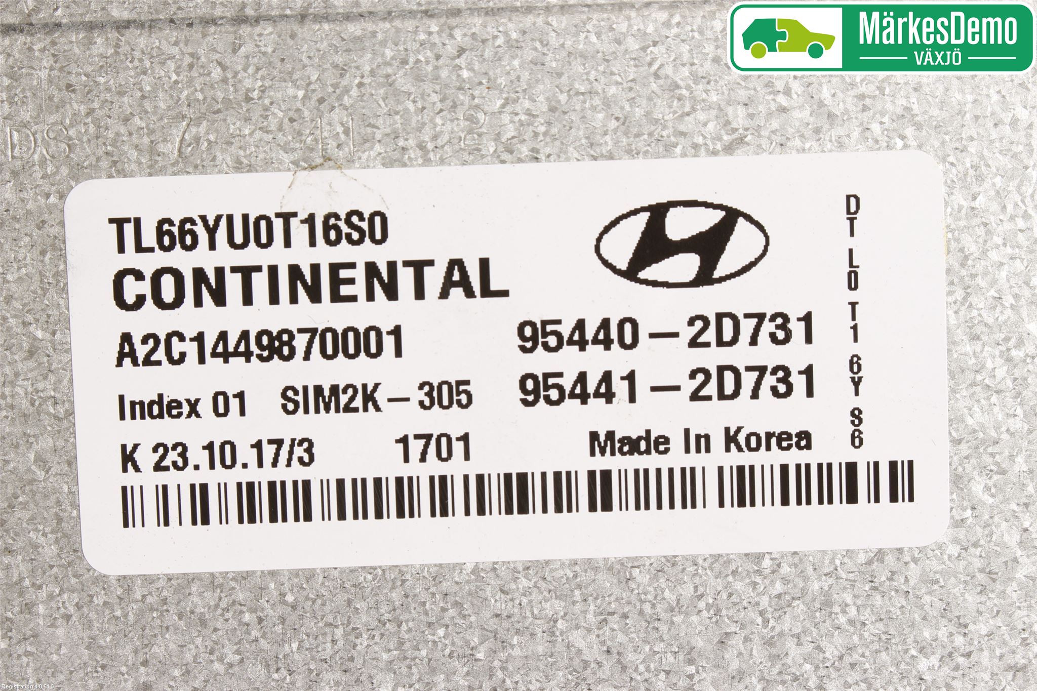 Hyundai TUCSON 05- Styreenhet Gearkasse