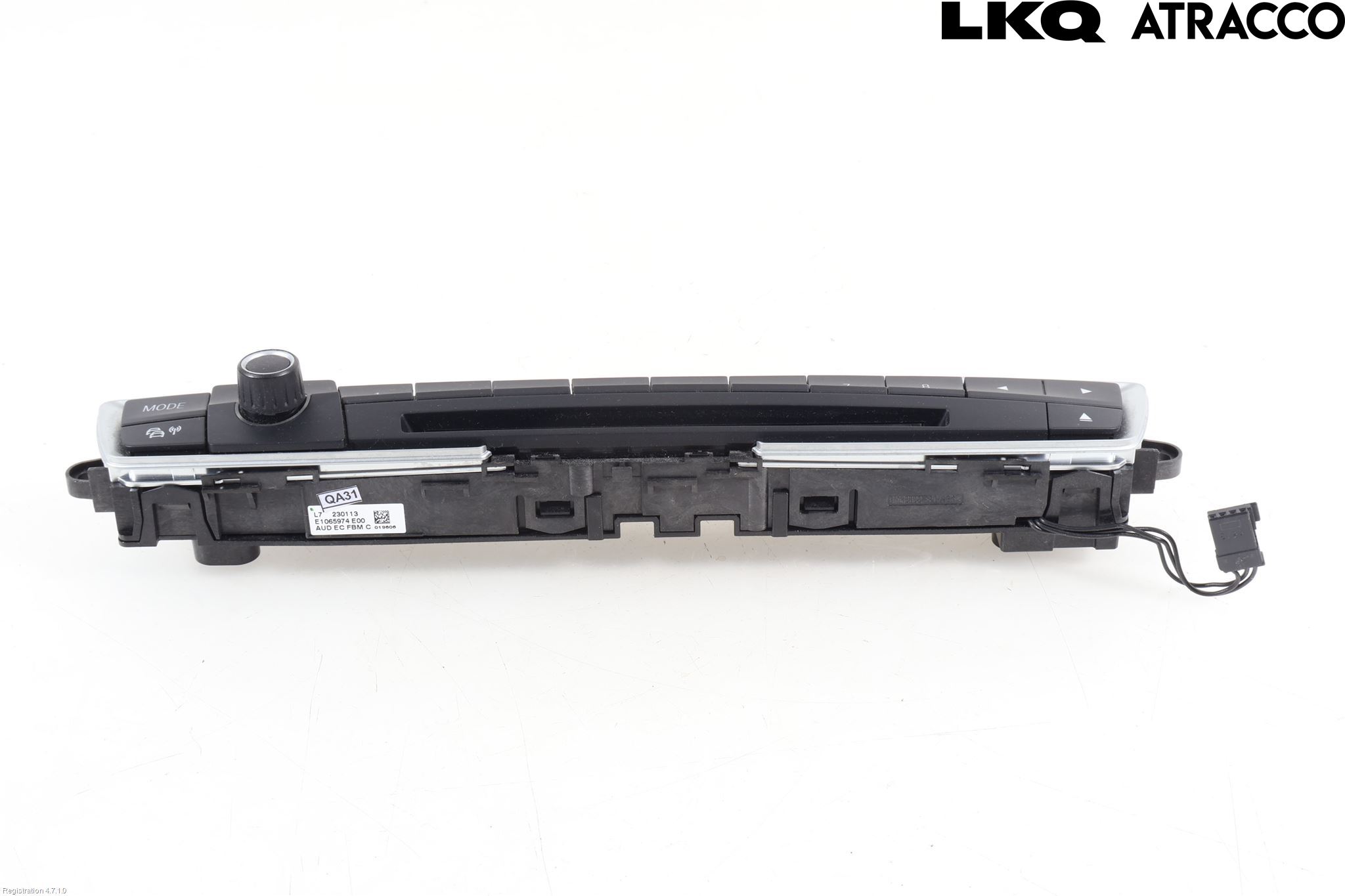 BMW 3 F30/F31/F80 12-19 Stereo Radio Med Cd