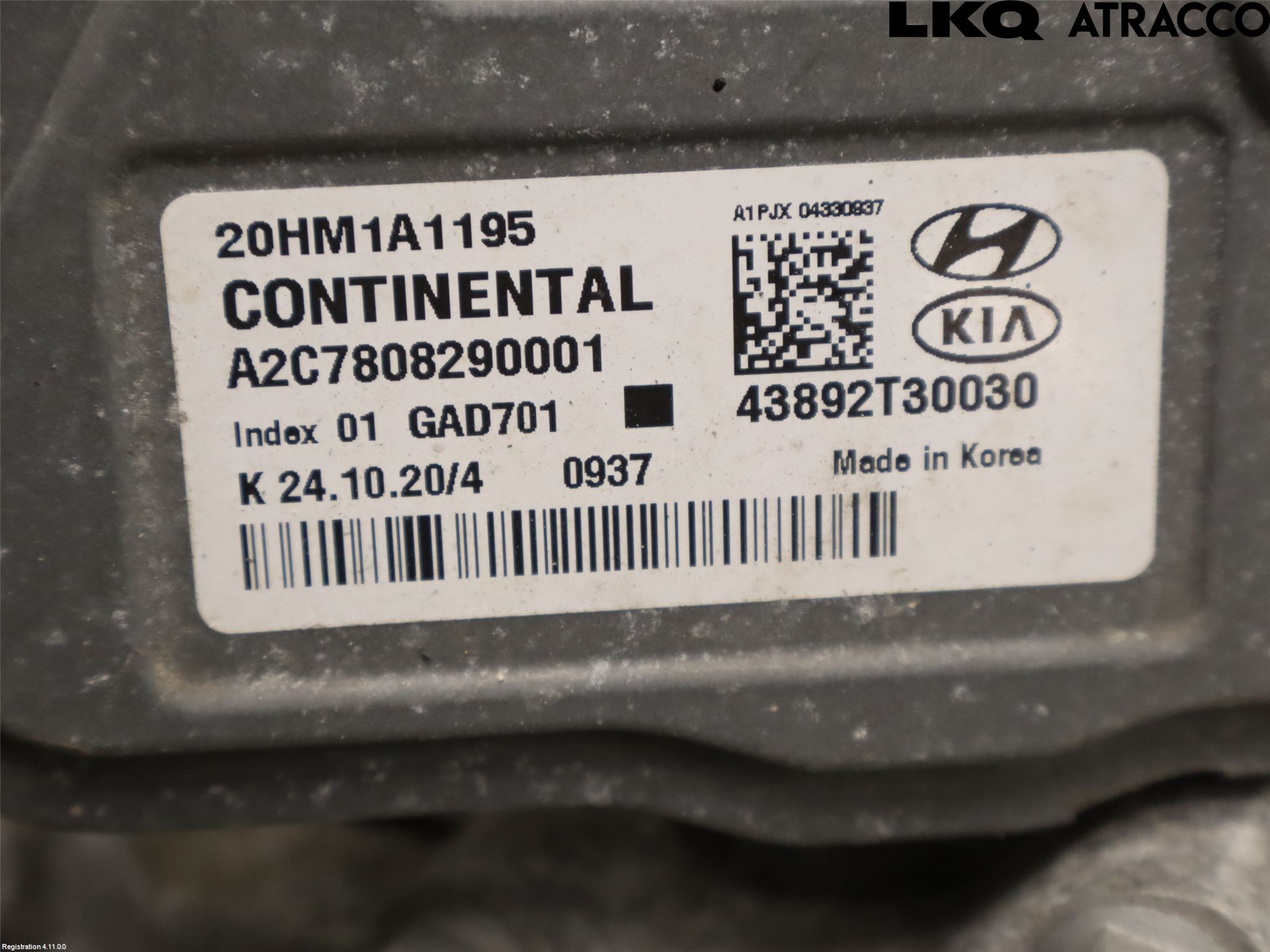 Hyundai i30 PD 17- Gearkasse Automat