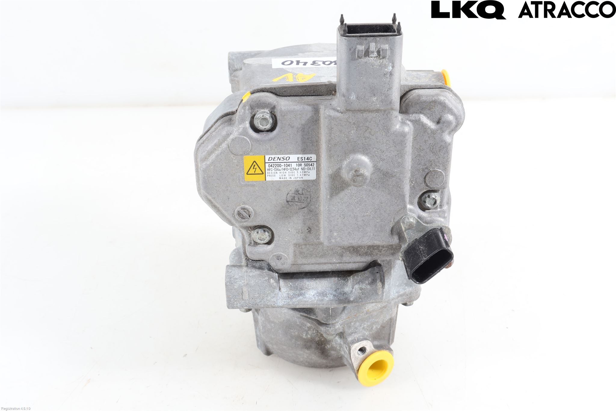 Toyota YARIS XP130 15-20 Varme Ac Kompressor