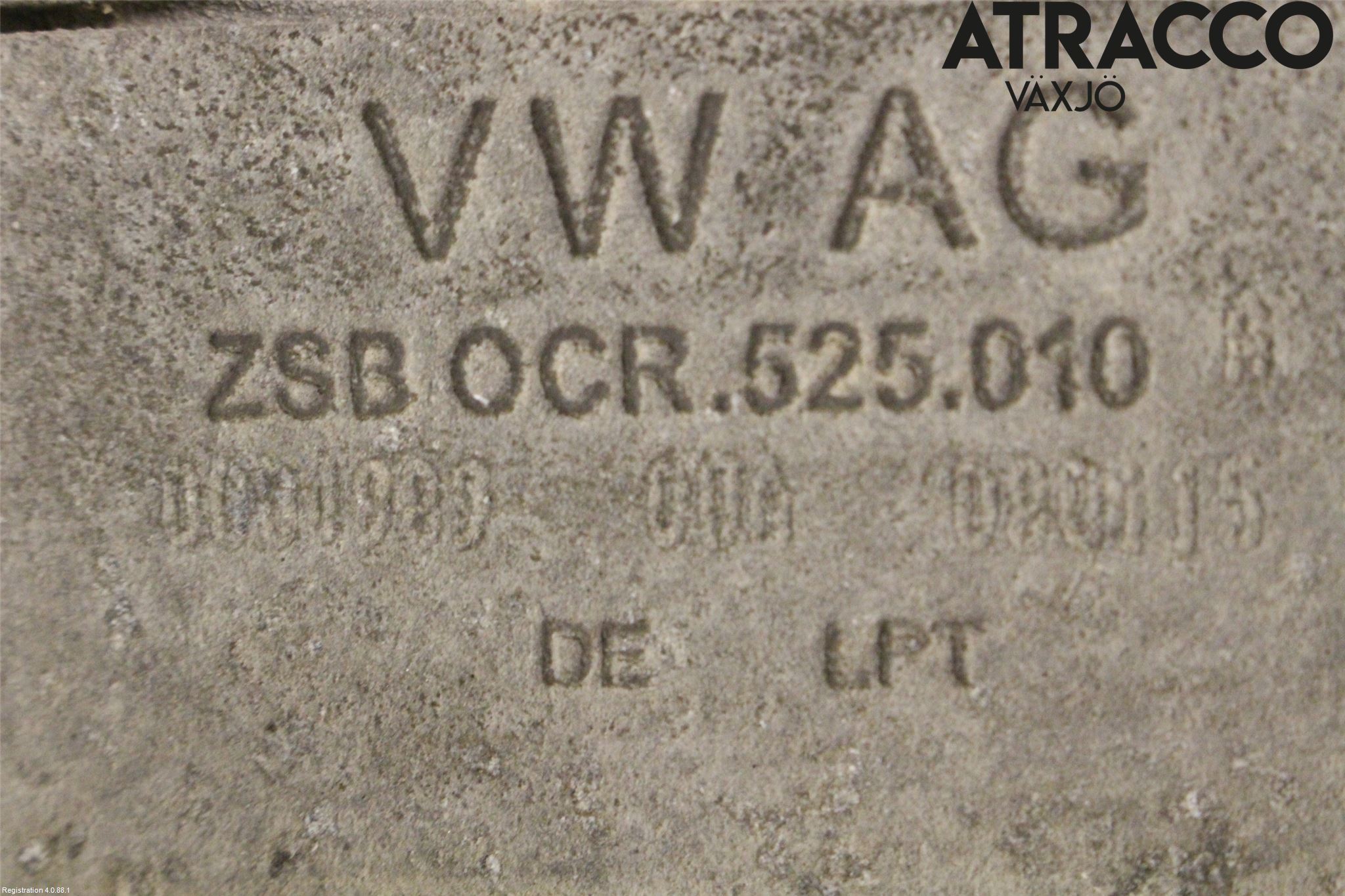 Volkswagen VW PASSAT 15-19 Bakaksel Kardang Bak -Diff